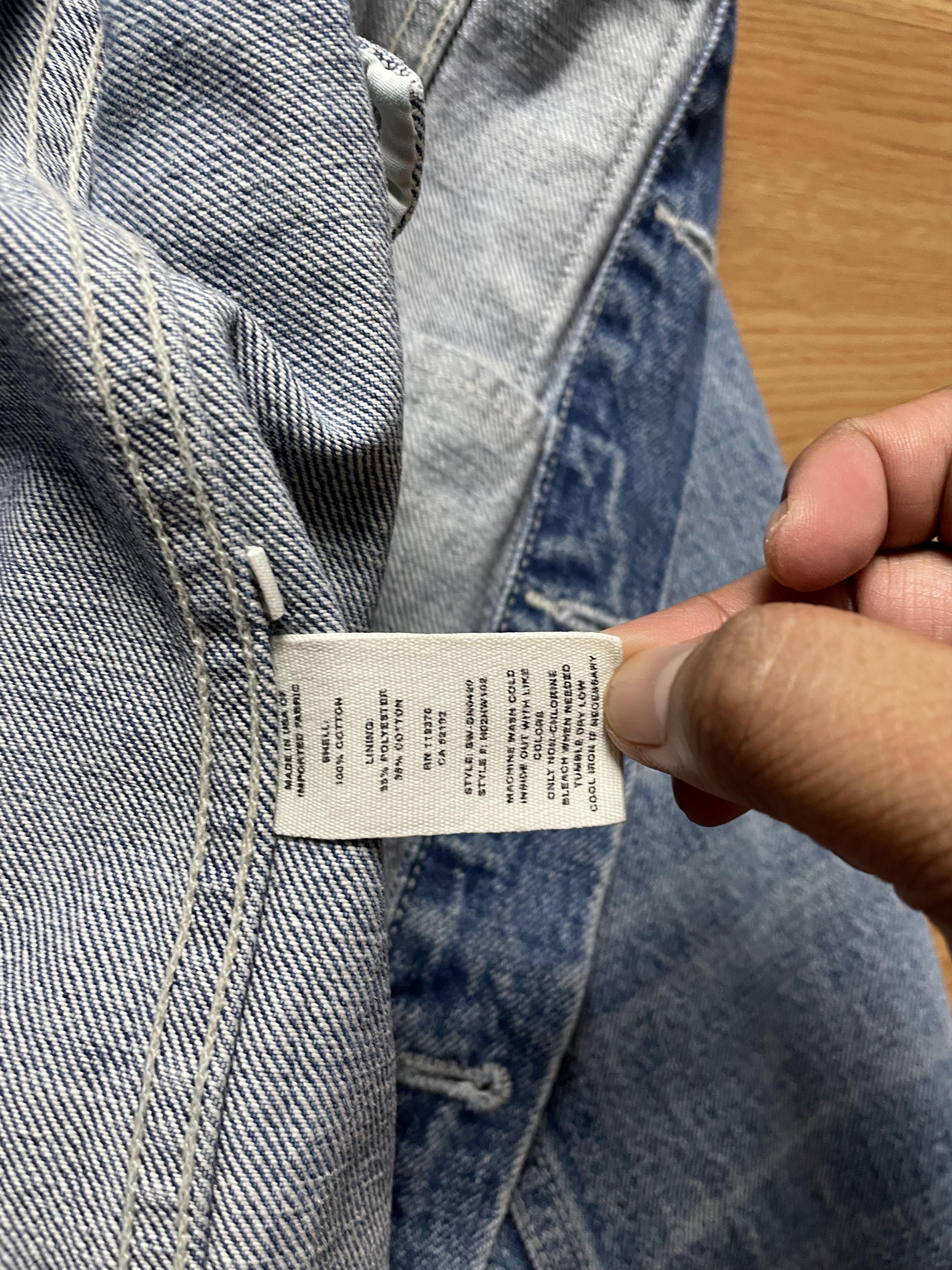 Helmut Lang Distressed Deconstructed Denim Jacket