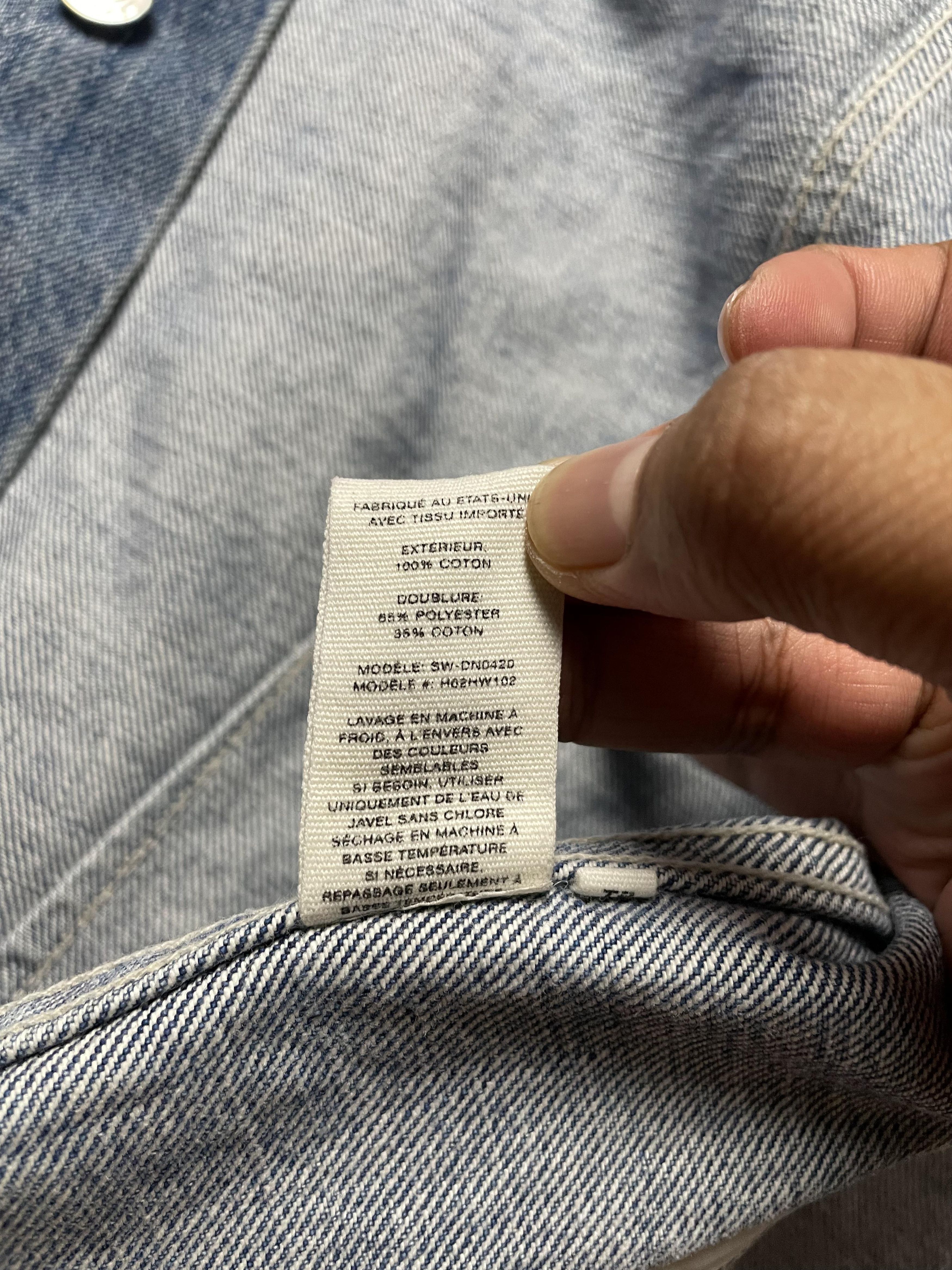 Helmut Lang Distressed Deconstructed Denim Jacket