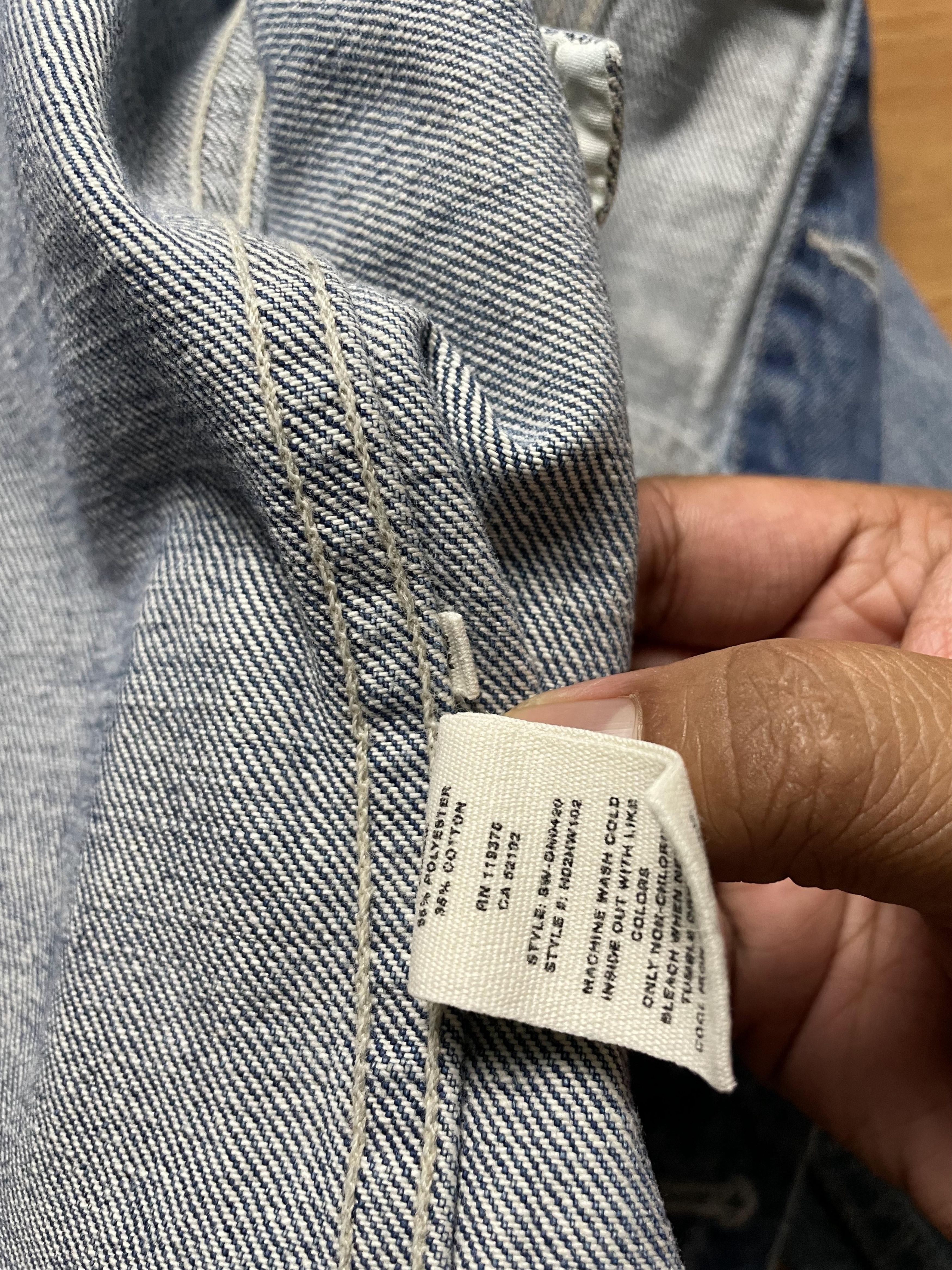 Helmut Lang Distressed Deconstructed Denim Jacket
