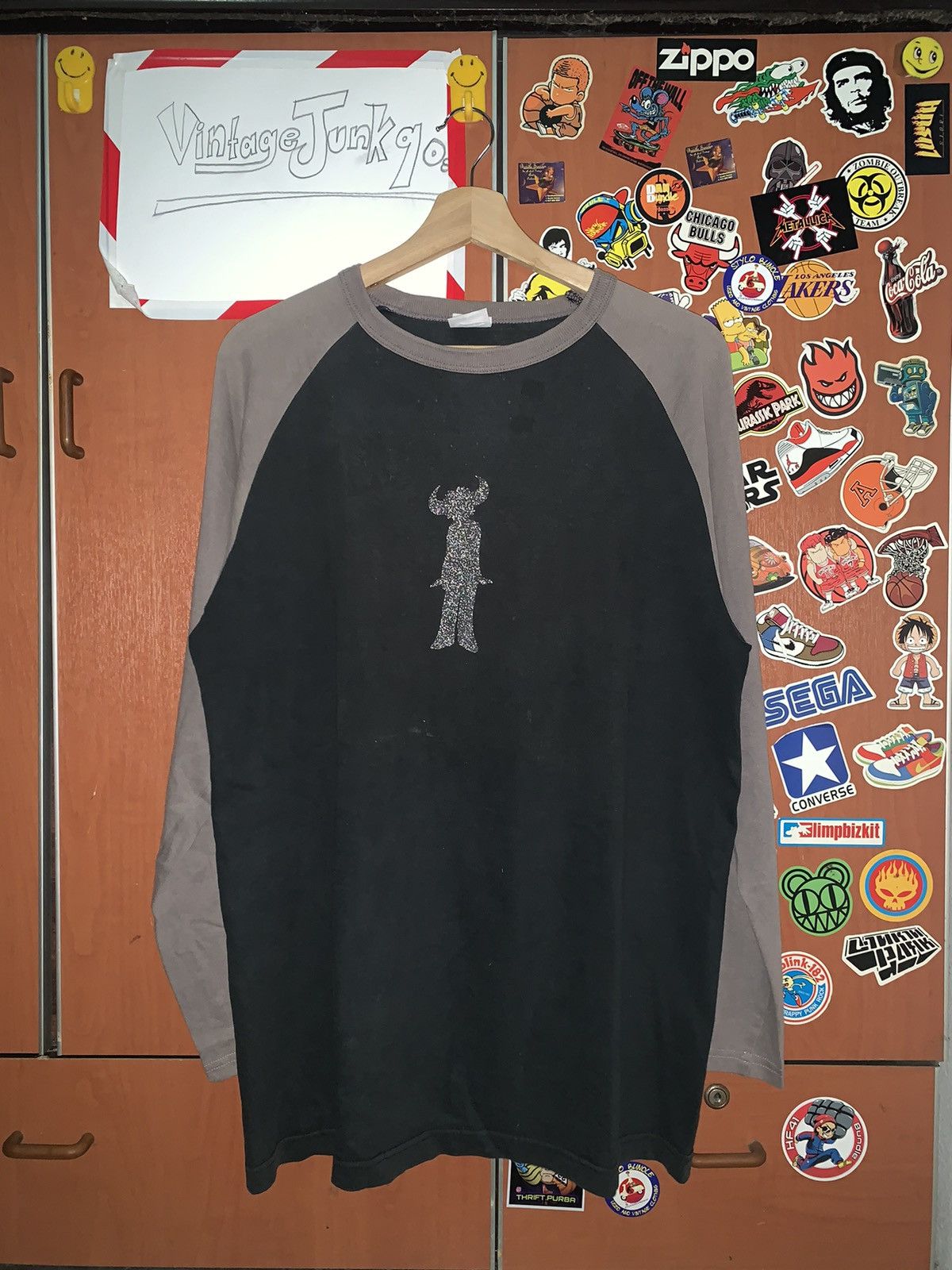 image of Band Tees x Levis Vintage Clothing Vintage Jamiroquai X Levi’S Long Sleeve T-Shirt(Band) in Black (
