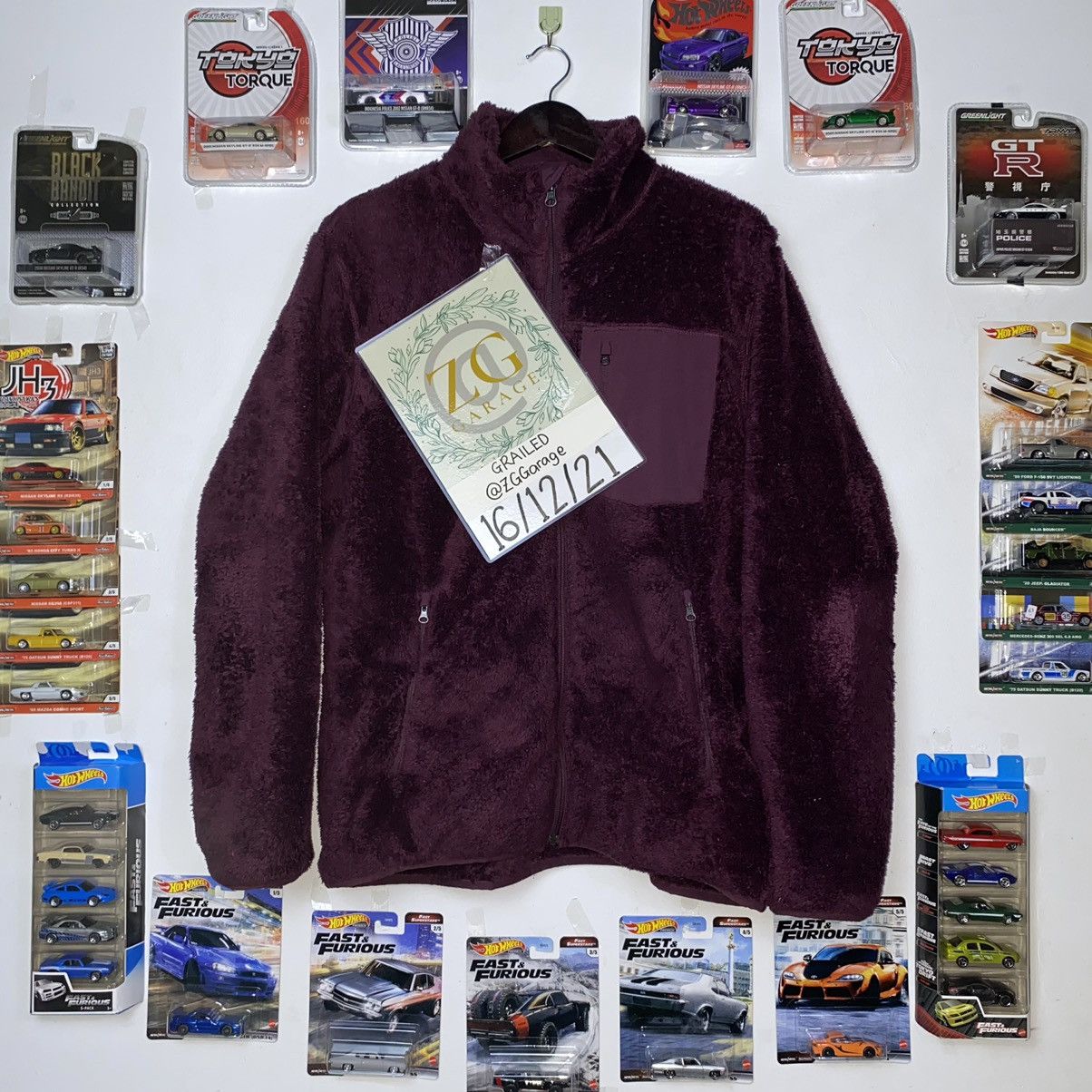 Japanese Brand × Vintage Vintage Uniqlo Deep Pile Sherpa Zip up Jacket Size US L / EU 52-54 / 3 - 8 Thumbnail