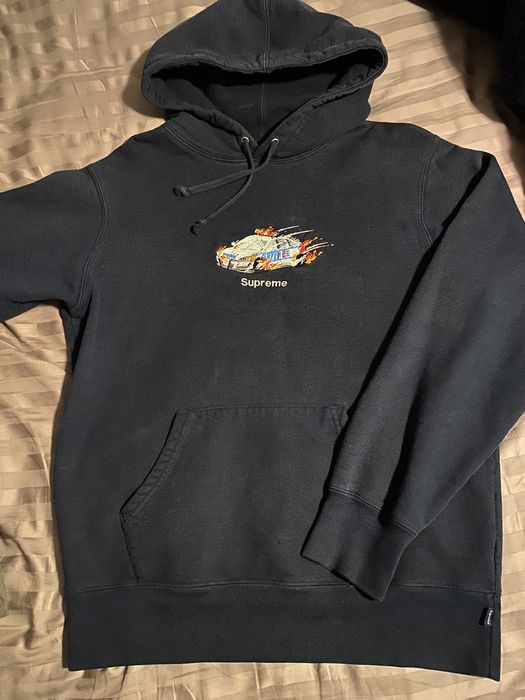 Supreme cop cheap car hoodie