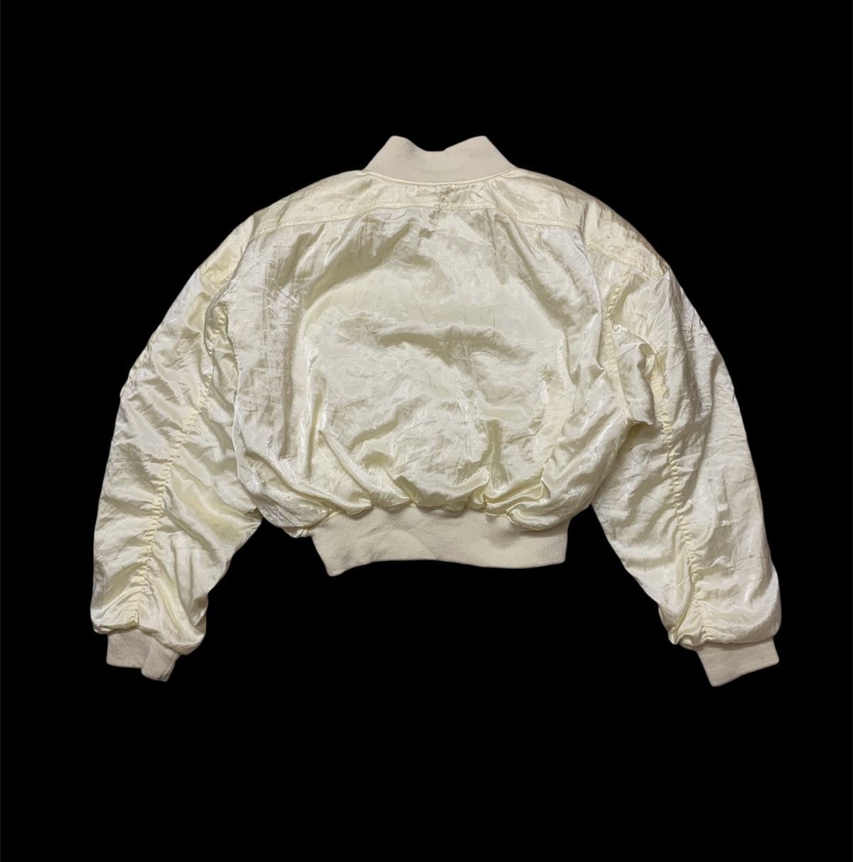 Fiorucci × Vintage Vintage FIORUCCI Cropped Bomber MA-1 Size US M / EU 48-50 / 2 - 2 Thumbnail