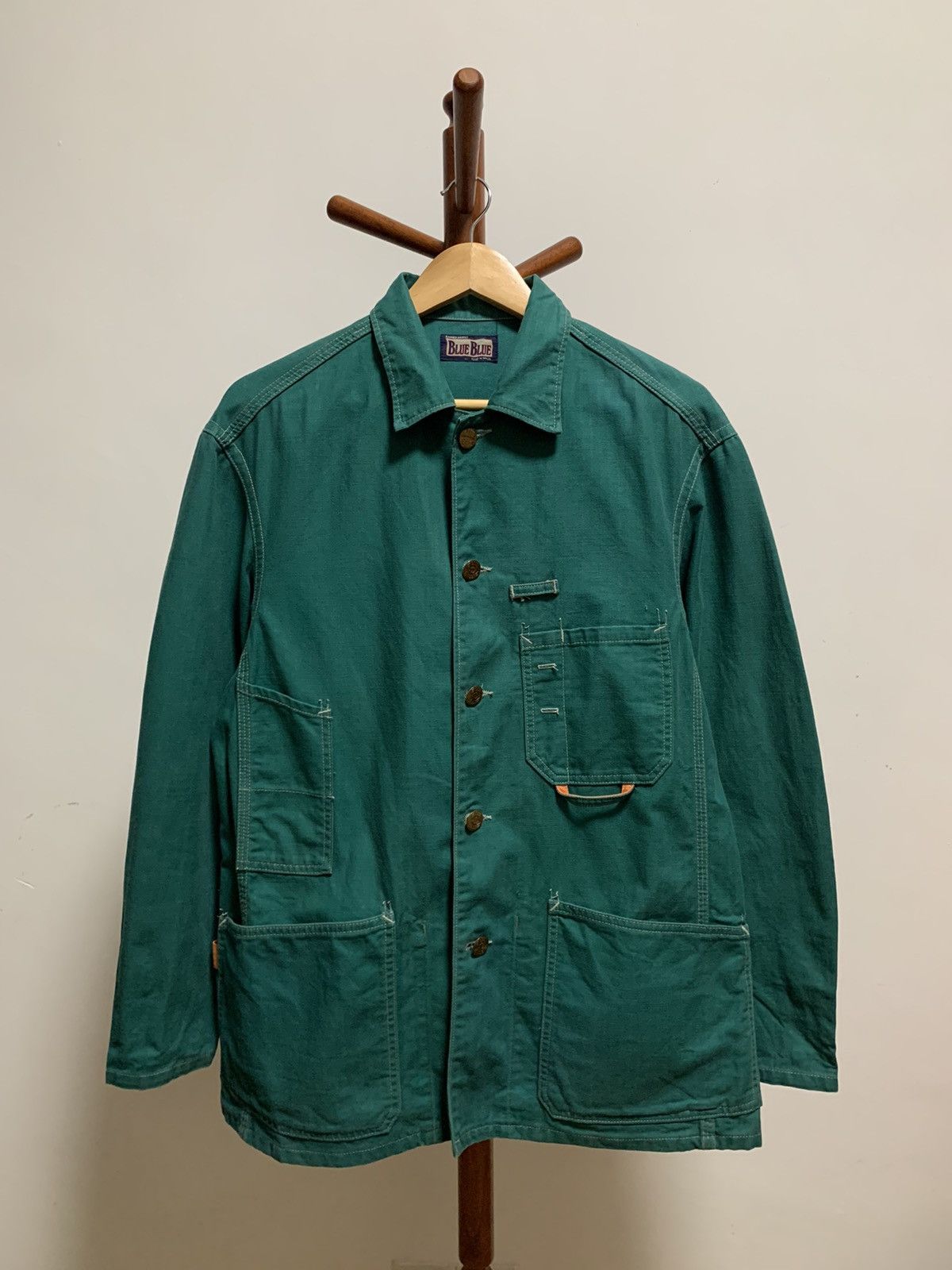 Blue Blue Japan Blue Blue Japan Chore Jacket HR Market Size US S / EU 44-46 / 1 - 1 Thumbnail