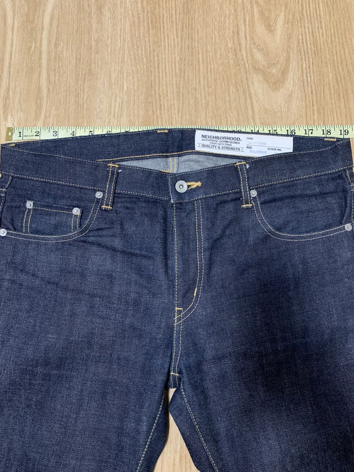 Neighborhood NBHD Neighborhood Selvedge Rigid Narrow 14oz Size US 38 / EU 54 - 13 Thumbnail