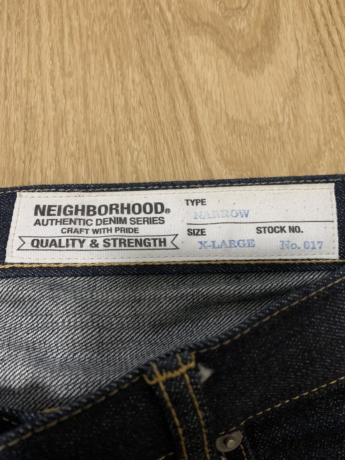 Neighborhood NBHD Neighborhood Selvedge Rigid Narrow 14oz Size US 38 / EU 54 - 4 Thumbnail