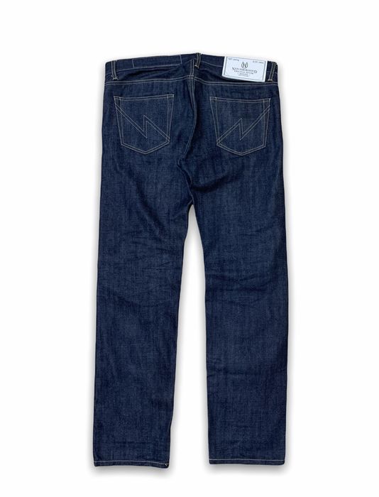 Supreme 14 oz rigid selvedge denim slim jean. Bought these of a