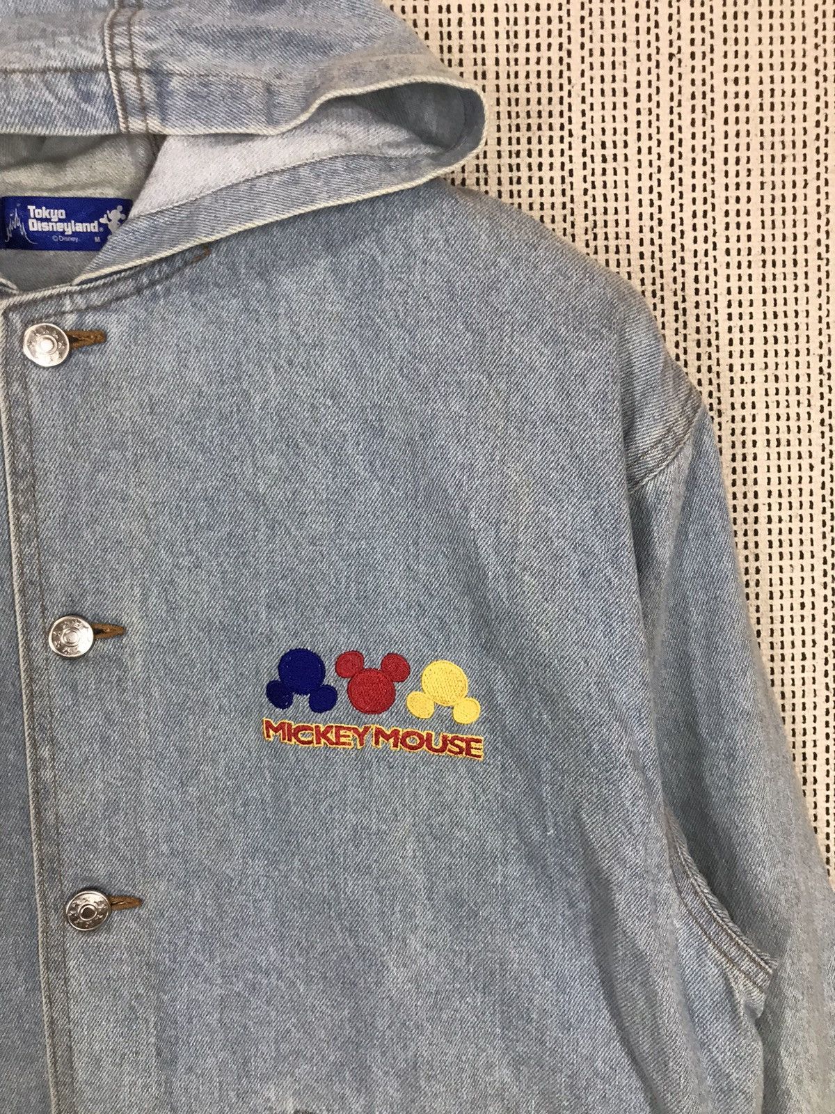 Disney × Japanese Brand × Mickey Mouse ‼️VINTAGE TOKYO DISNEYLAND PARKA MICKEY EMBROIDERY LOGO ‼️ Size US M / EU 48-50 / 2 - 3 Thumbnail
