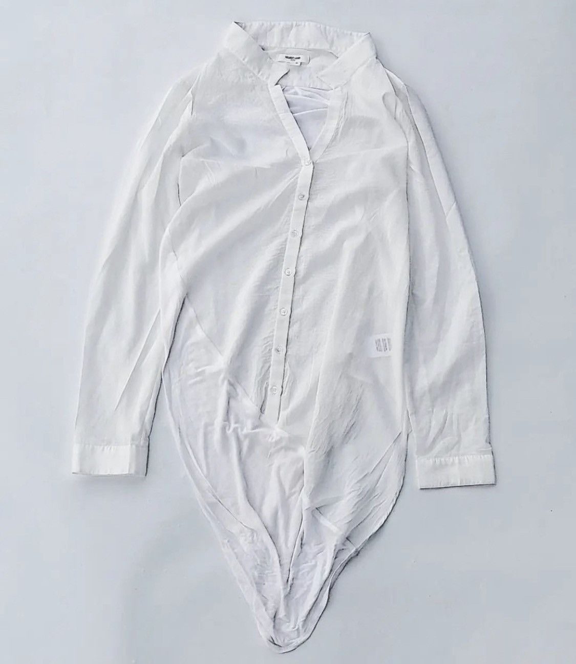Helmut Lang Helmut Lang Asymmetric Shirt Button Down Size US M / EU 48-50 / 2 - 1 Thumbnail