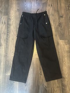 Helmut Lang Pull On Cargo Pants in Black