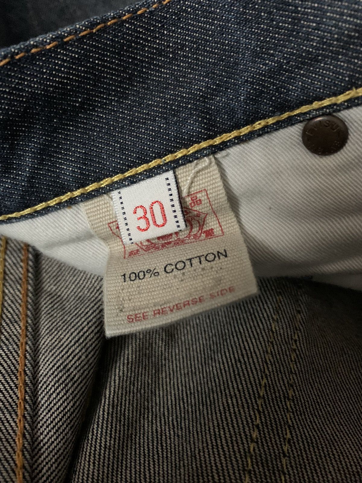 Evisu Vintage 90s Evisu Blue Japan Jeans Size US 30 / EU 46 - 11 Thumbnail
