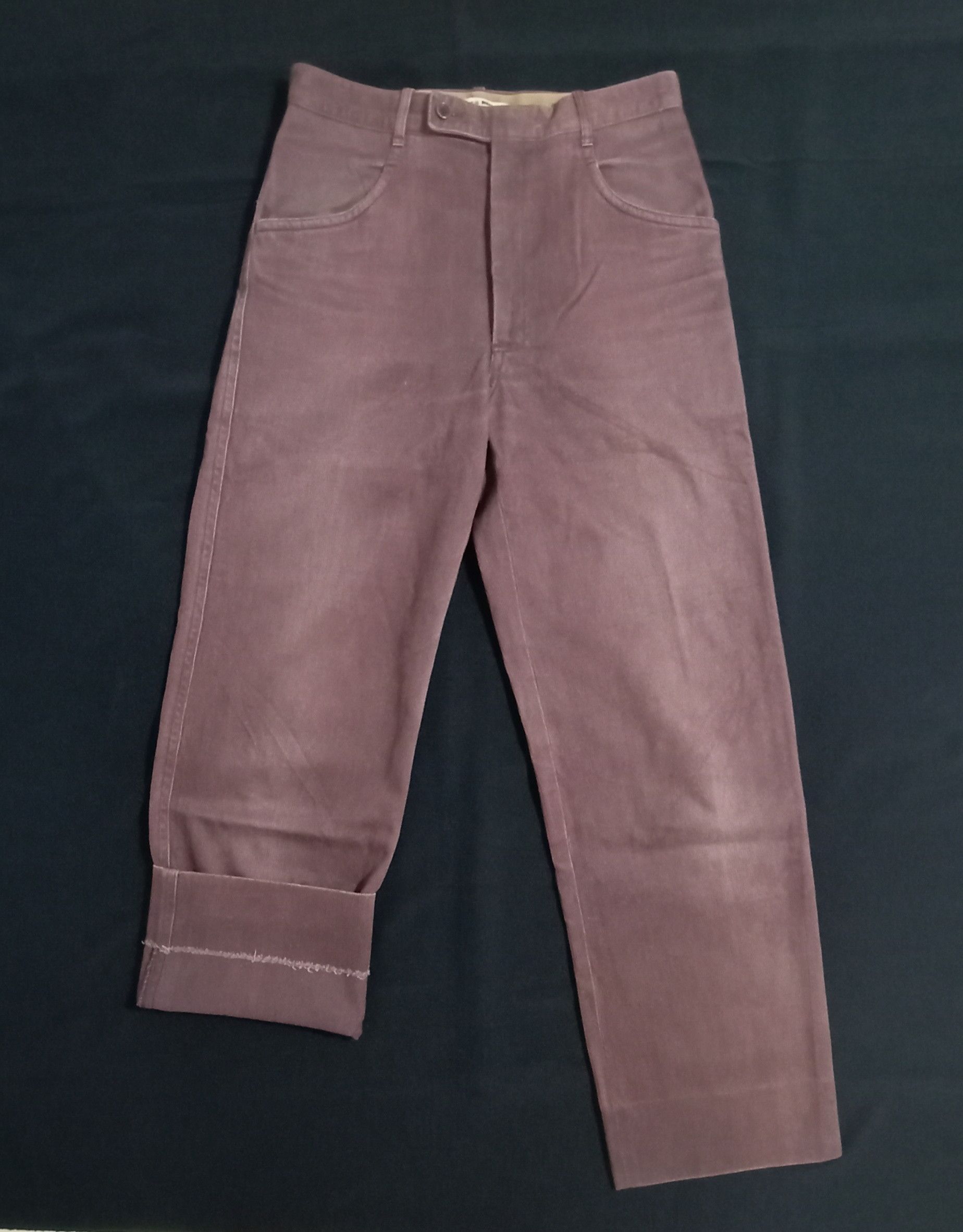 Issey Miyake Issey Miyake Branded Casual Pants Denim Unisex Size 28" / US 6 / IT 42 - 2 Thumbnail
