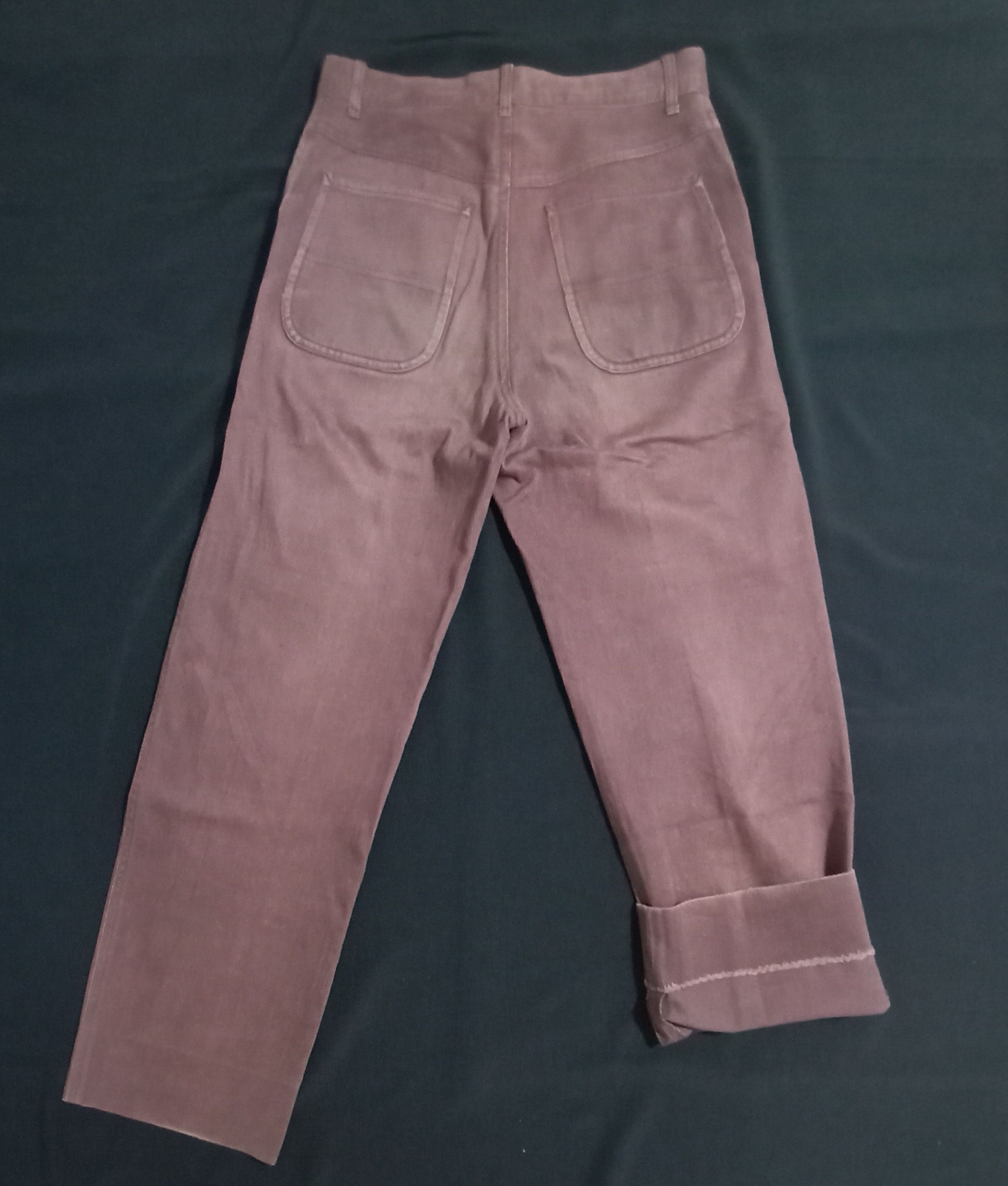 Issey Miyake Issey Miyake Branded Casual Pants Denim Unisex Size 28" / US 6 / IT 42 - 3 Thumbnail