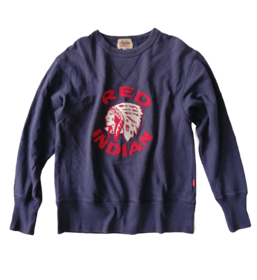 Indian Motorcycle RED INDIAN Crewneck Size US M / EU 48-50 / 2 - 1 Thumbnail
