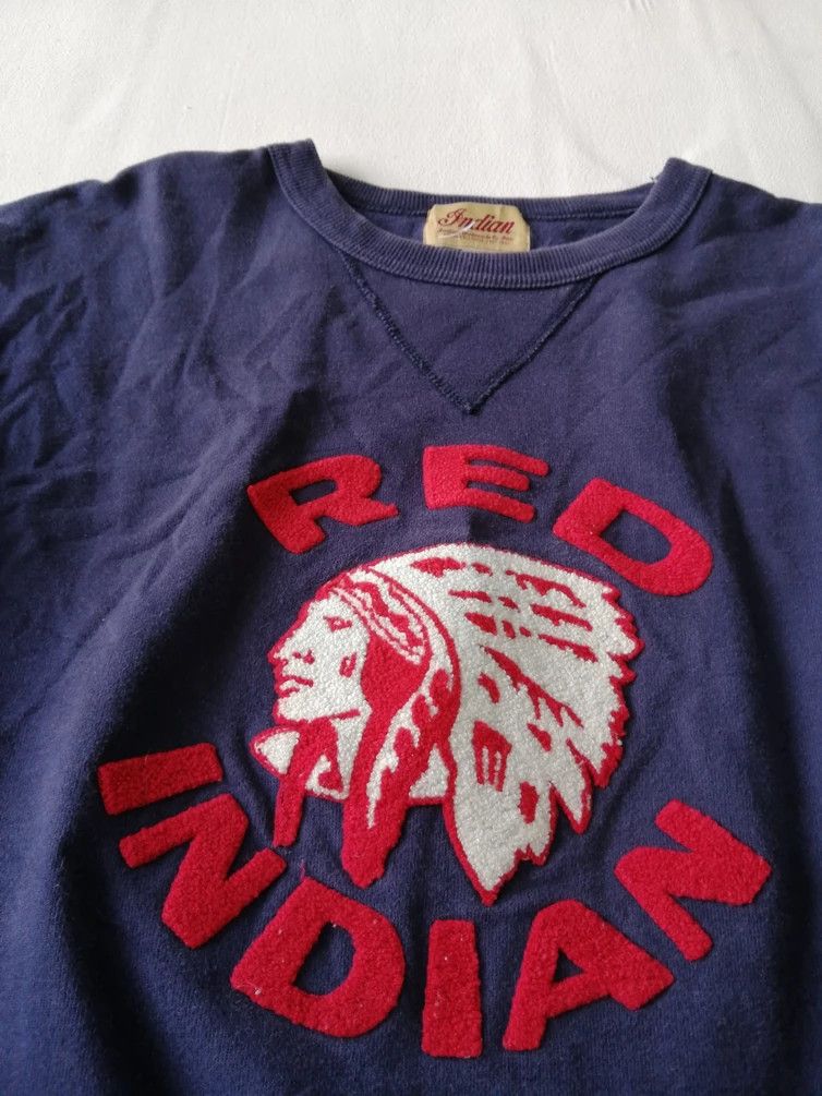 Indian Motorcycle RED INDIAN Crewneck Size US M / EU 48-50 / 2 - 4 Thumbnail