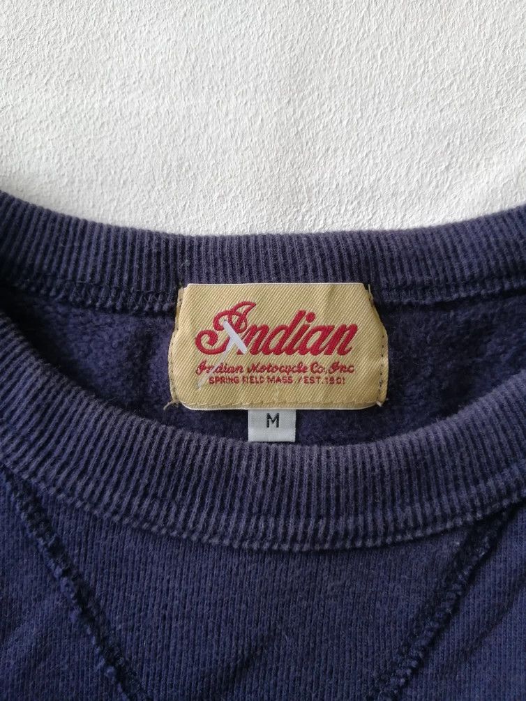 Indian Motorcycle RED INDIAN Crewneck Size US M / EU 48-50 / 2 - 6 Thumbnail