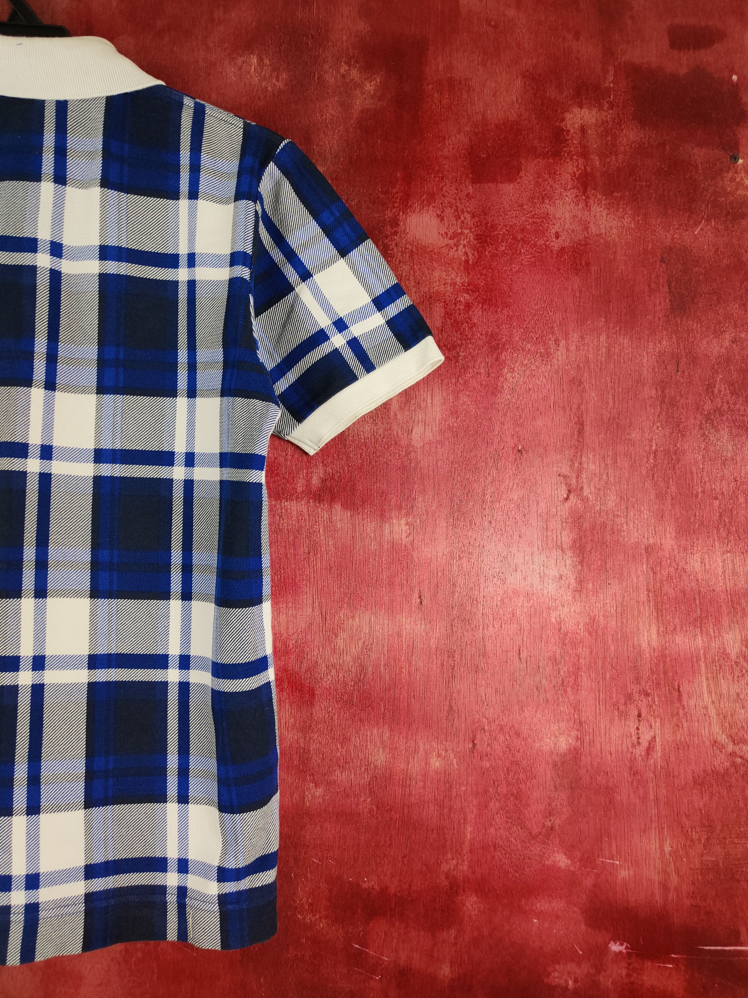 Bape Bape Check One Point Polo #S1115 Size US S / EU 44-46 / 1 - 10 Thumbnail