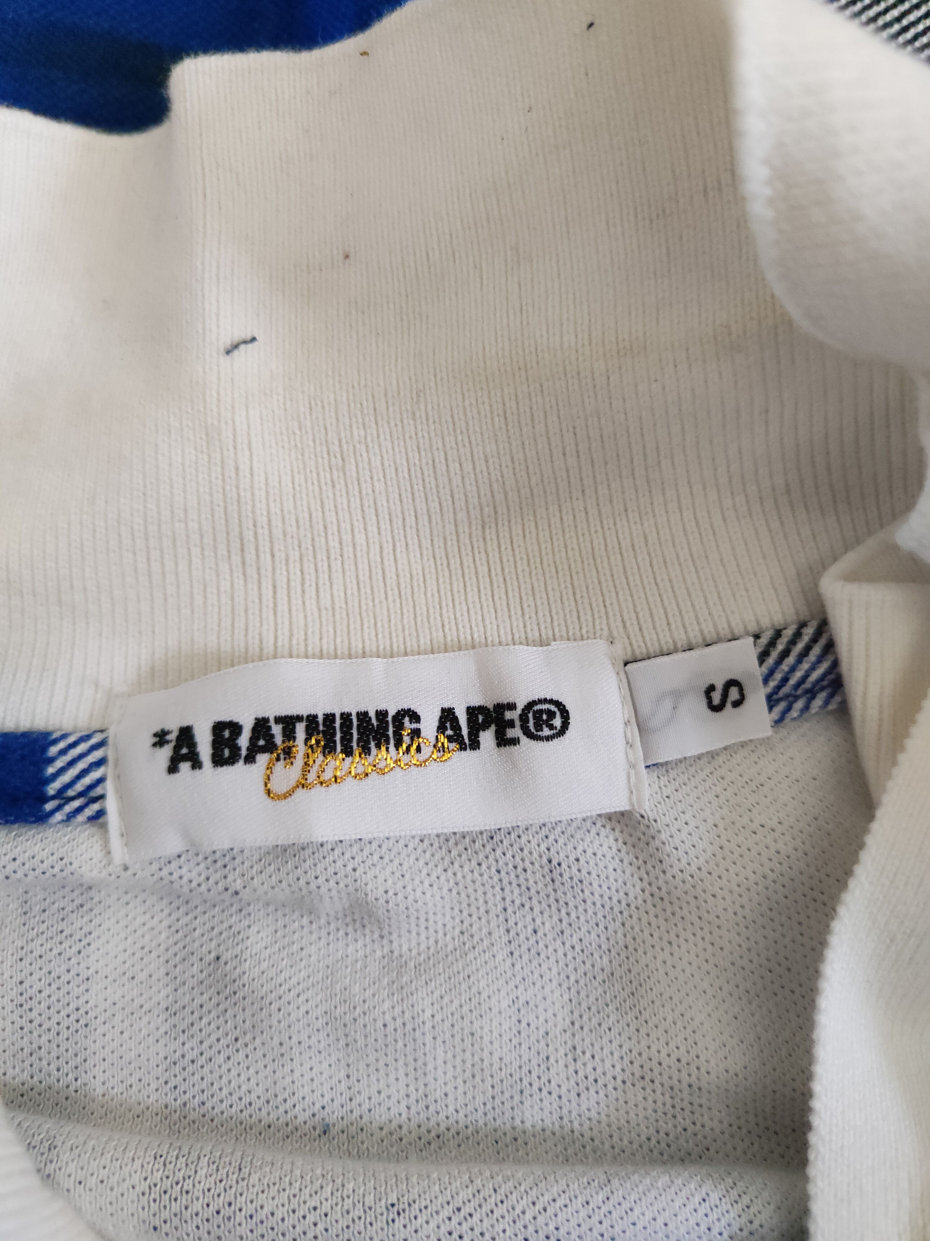 Bape Bape Check One Point Polo #S1115 Size US S / EU 44-46 / 1 - 12 Thumbnail