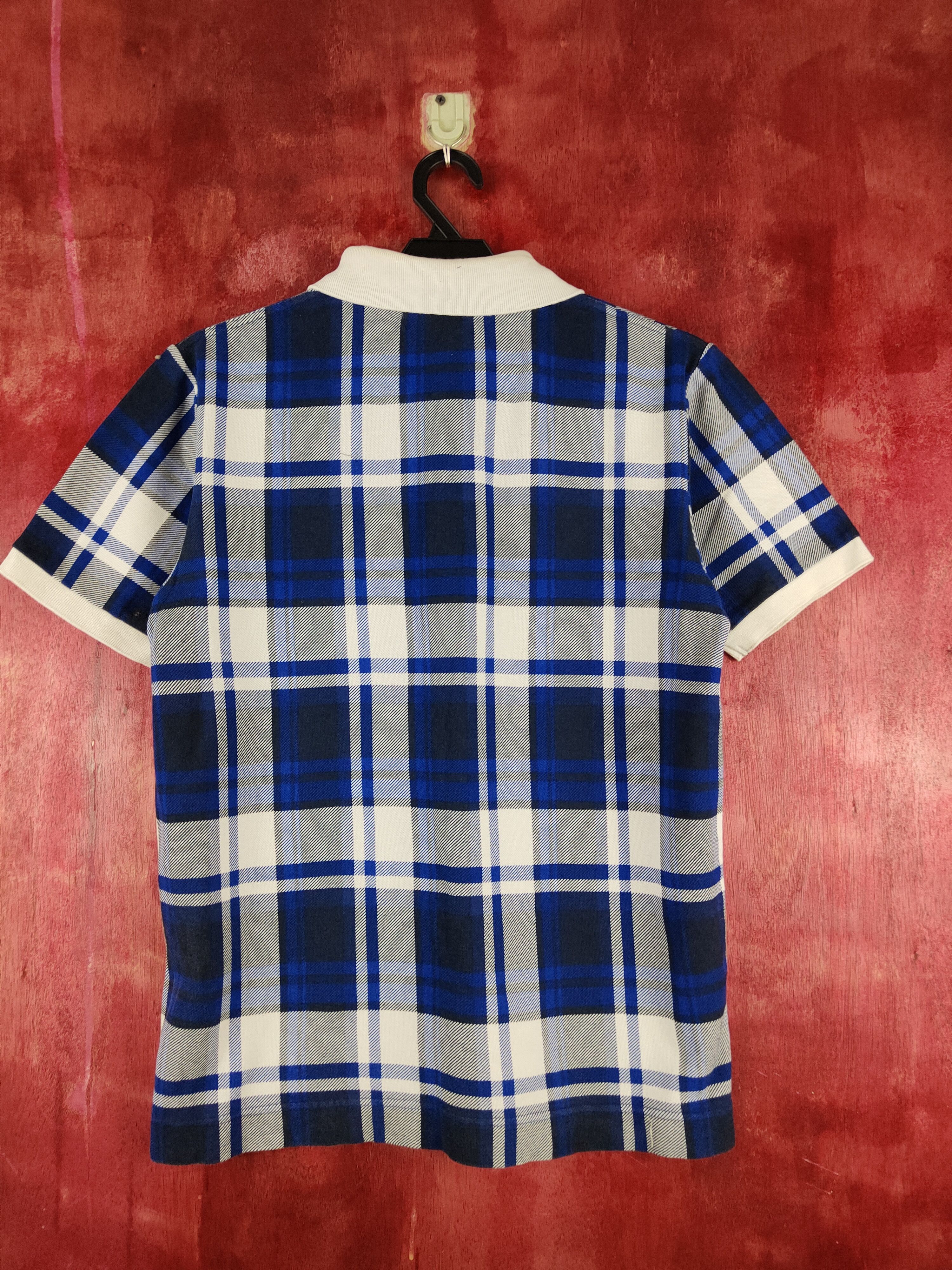 Bape Bape Check One Point Polo #S1115 Size US S / EU 44-46 / 1 - 8 Thumbnail