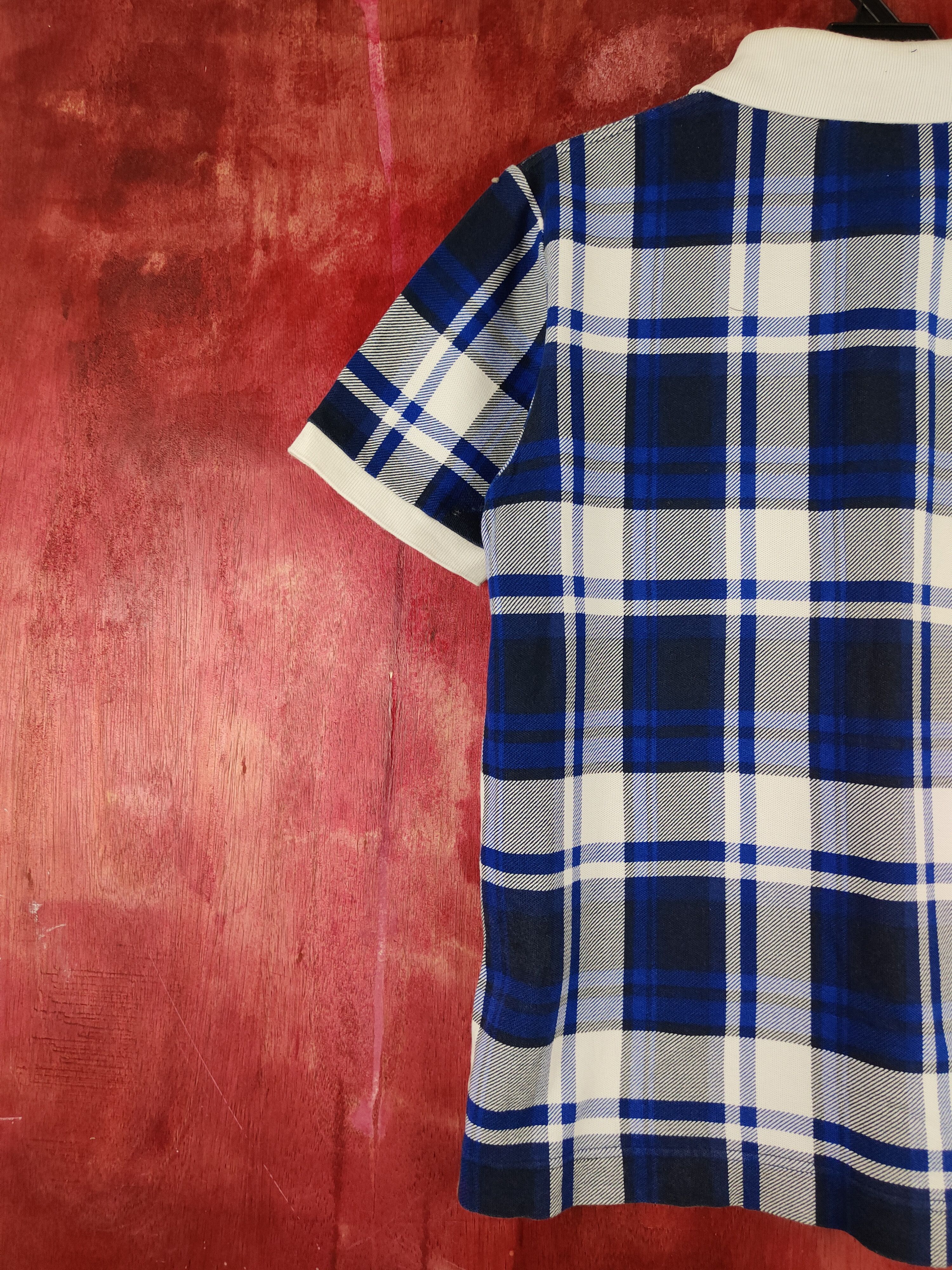 Bape Bape Check One Point Polo #S1115 Size US S / EU 44-46 / 1 - 9 Thumbnail