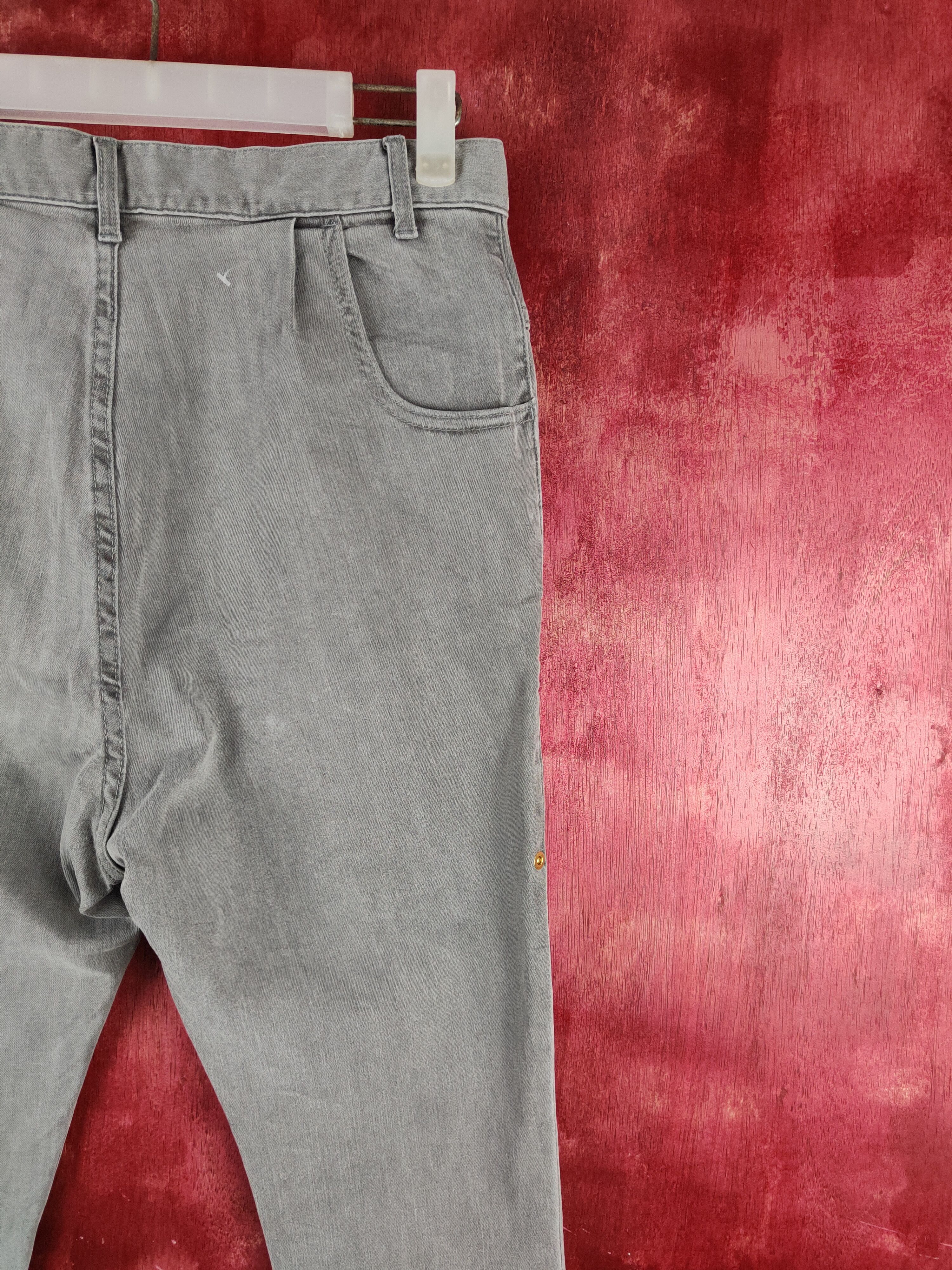 Issey Miyake DL Mercibeaucoup Gray Multipocket Casual Skinny Pants #S1110 Size US 29 - 12 Thumbnail