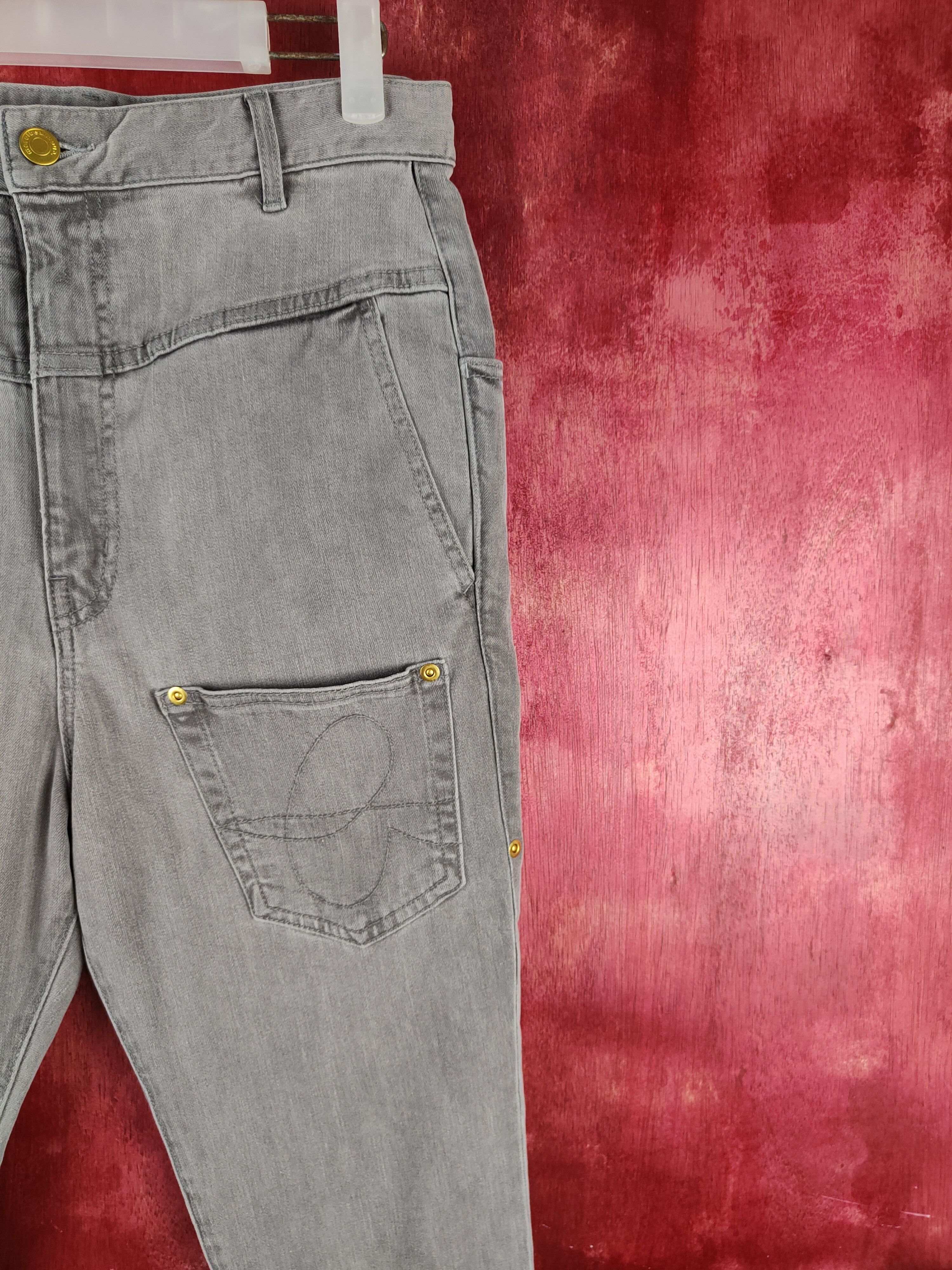 Issey Miyake DL Mercibeaucoup Gray Multipocket Casual Skinny Pants #S1110 Size US 29 - 6 Thumbnail
