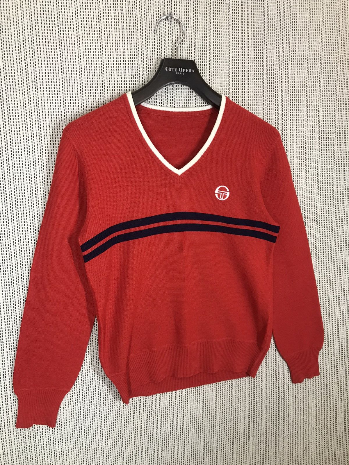 トップス SERGIO TACCHINI VINTAGE KNIT SWEATER Sergio Tacchini ‼️VINTAGE 80s SERGIO TACCHINI KNIT SWEATER
