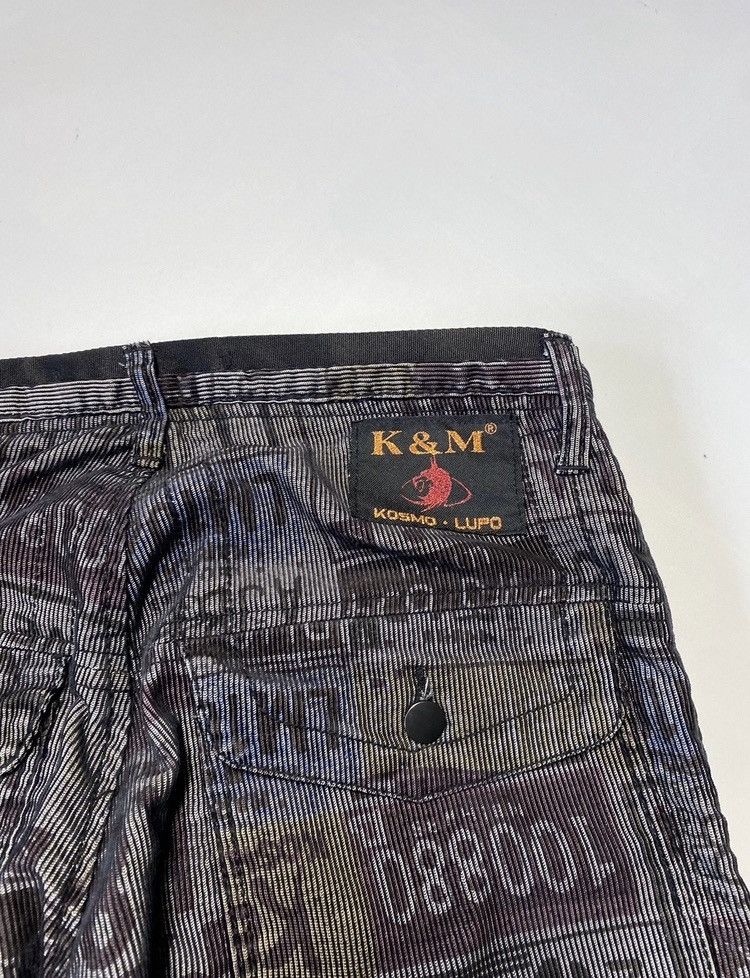 Vintage Vintage Kosmo Lupo velvet corduroy monogram pants jeans Y2k Size US 30 / EU 46 - 16 Thumbnail
