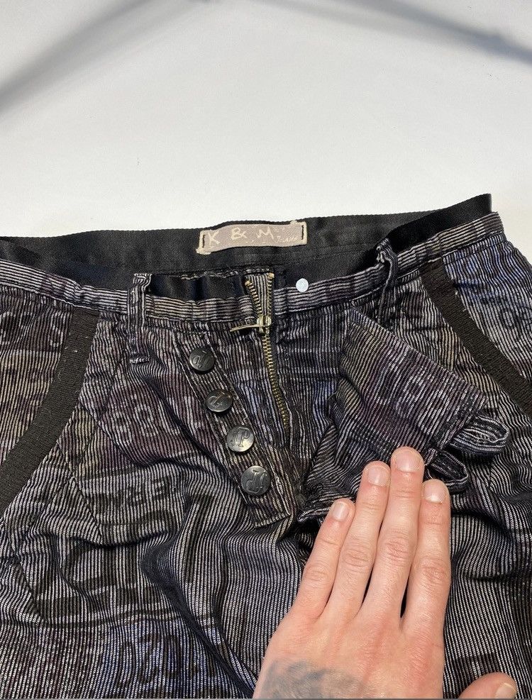 Vintage Vintage Kosmo Lupo velvet corduroy monogram pants jeans Y2k Size US 30 / EU 46 - 10 Thumbnail