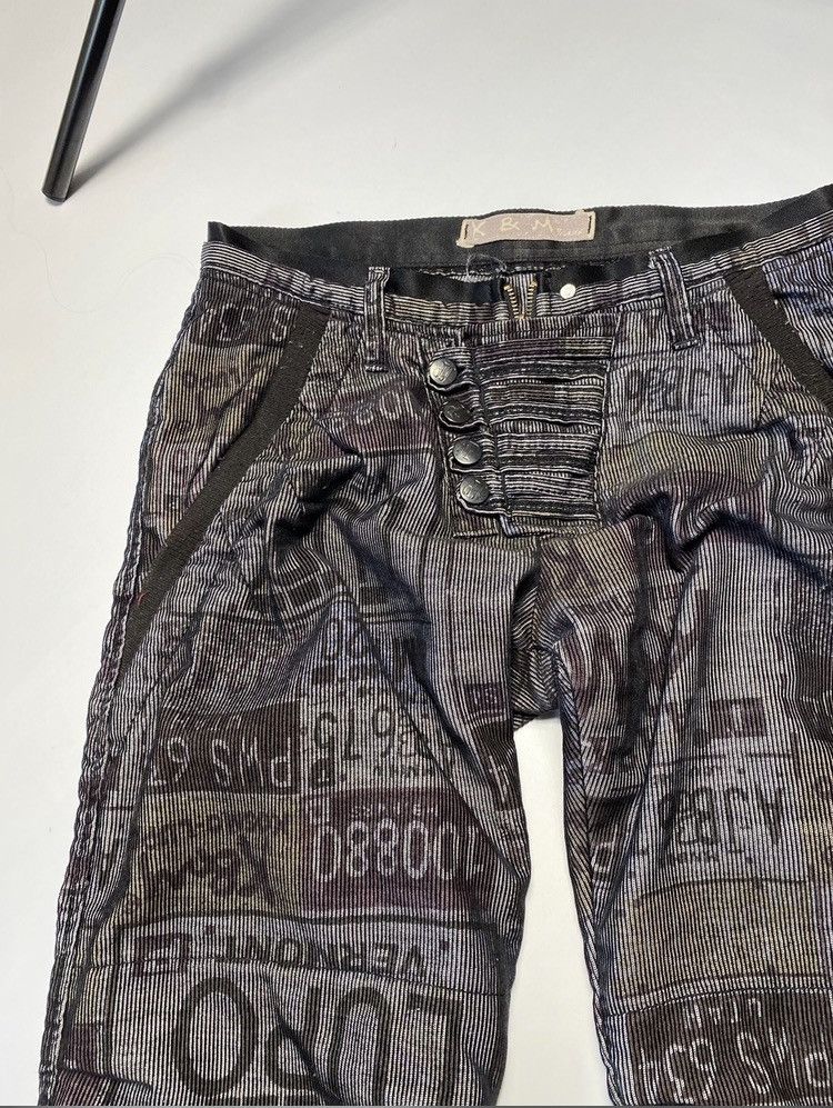Vintage Vintage Kosmo Lupo velvet corduroy monogram pants jeans Y2k Size US 30 / EU 46 - 2 Thumbnail