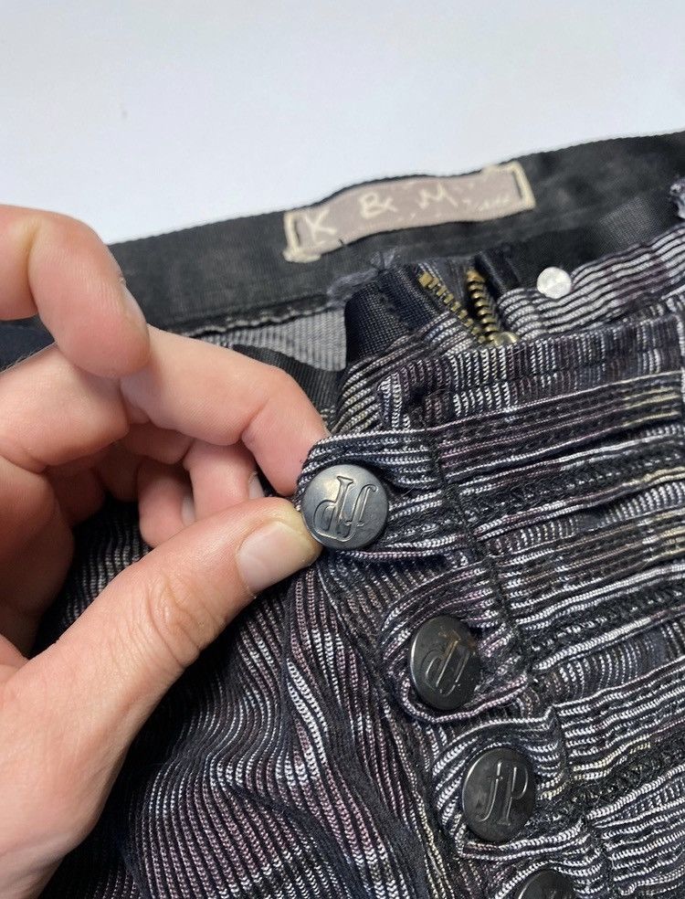 Vintage Vintage Kosmo Lupo velvet corduroy monogram pants jeans Y2k Size US 30 / EU 46 - 6 Thumbnail