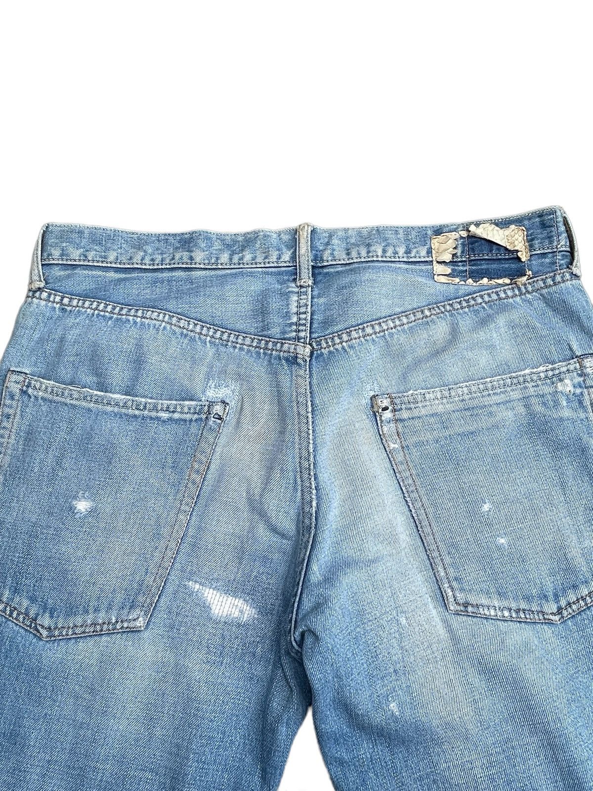 Visvim Vintage Visvim Selvedge Aging Distresed Rework Size US 33 - 14 Thumbnail