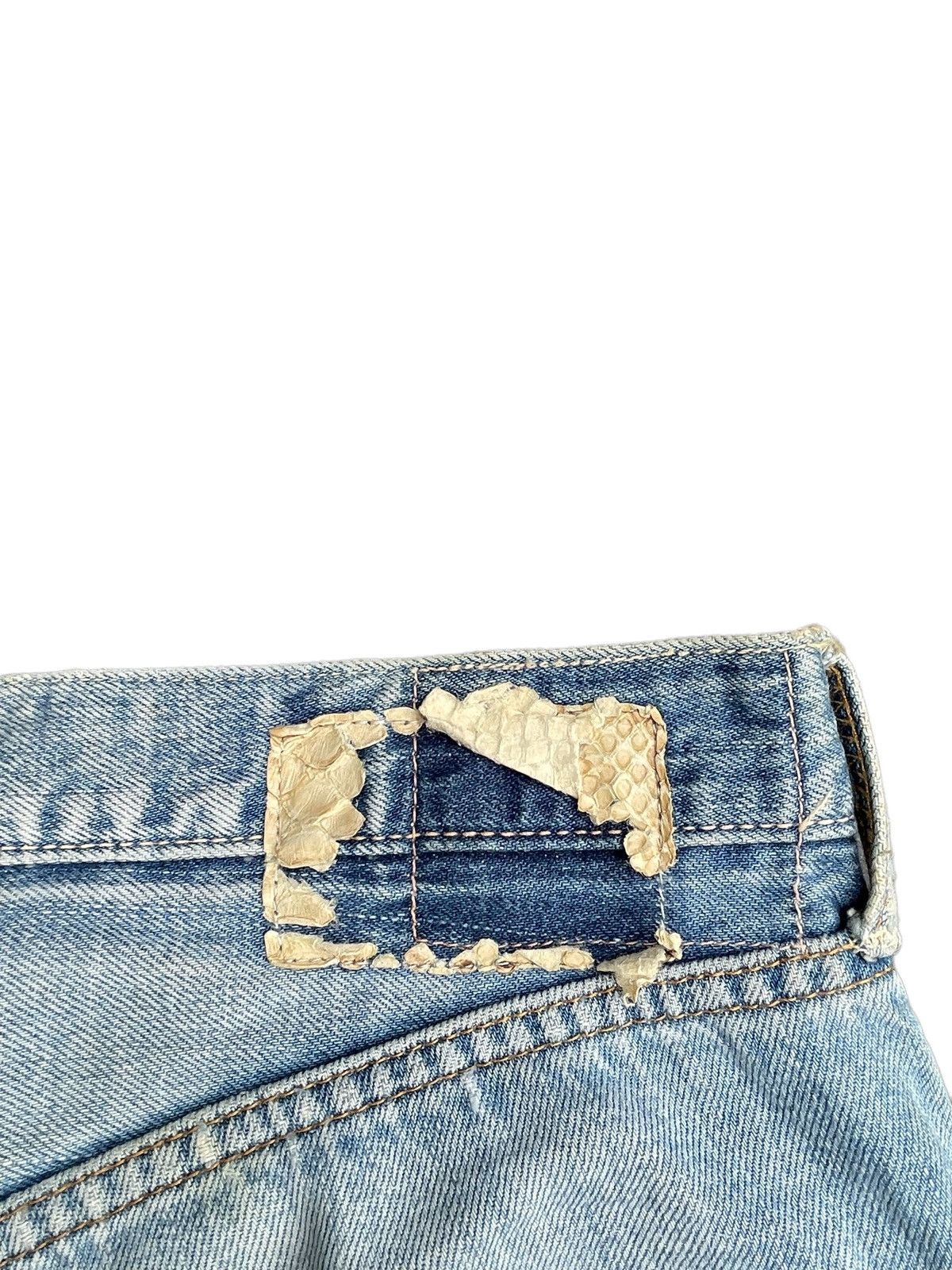 Visvim Vintage Visvim Selvedge Aging Distresed Rework Size US 33 - 15 Thumbnail