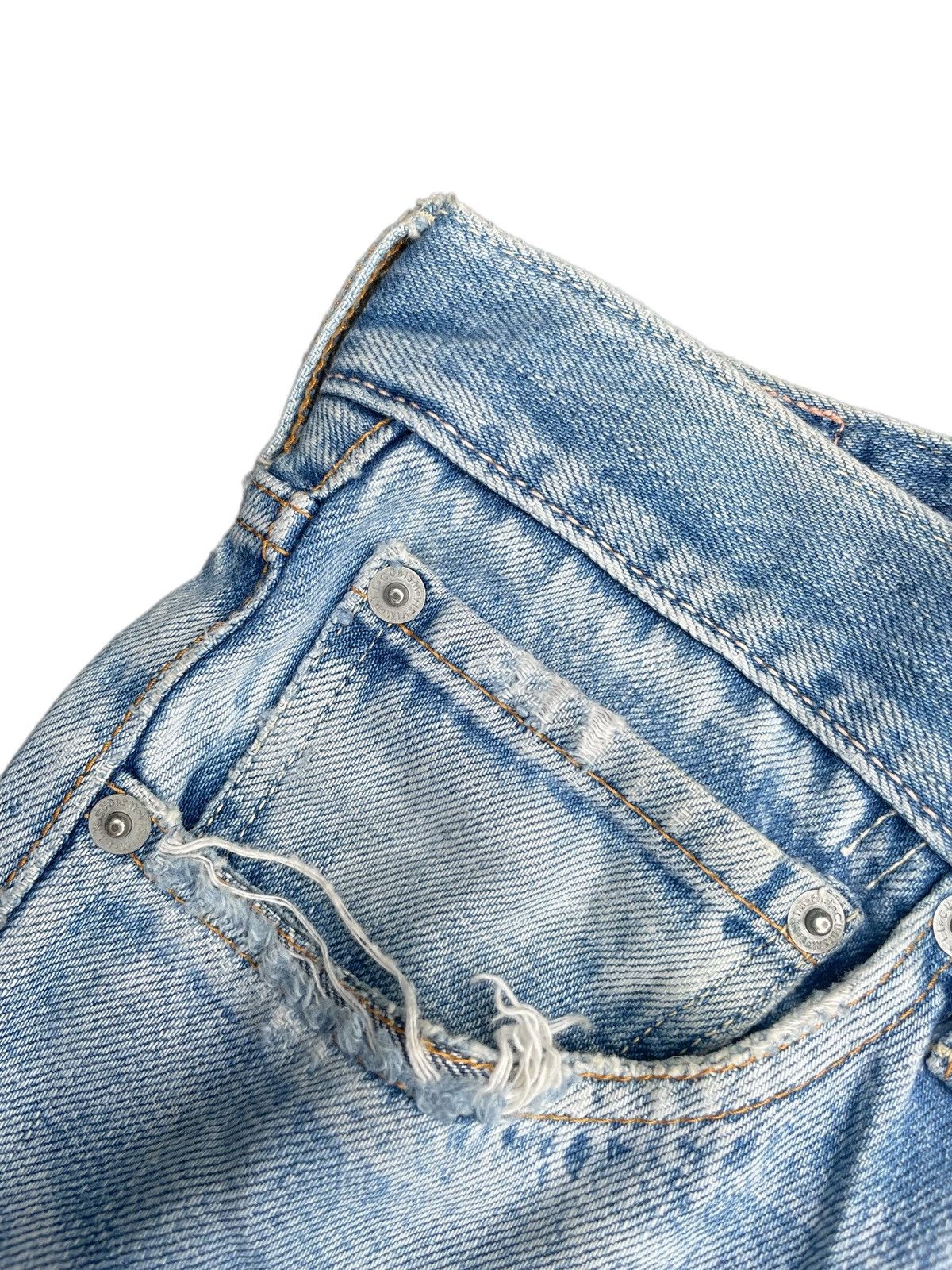 Visvim Vintage Visvim Selvedge Aging Distresed Rework Size US 33 - 9 Thumbnail