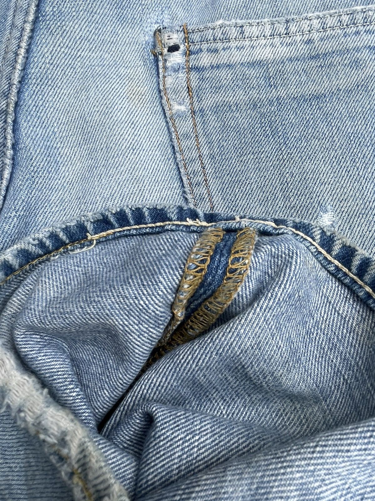 Visvim Vintage Visvim Selvedge Aging Distresed Rework Size US 33 - 16 Thumbnail