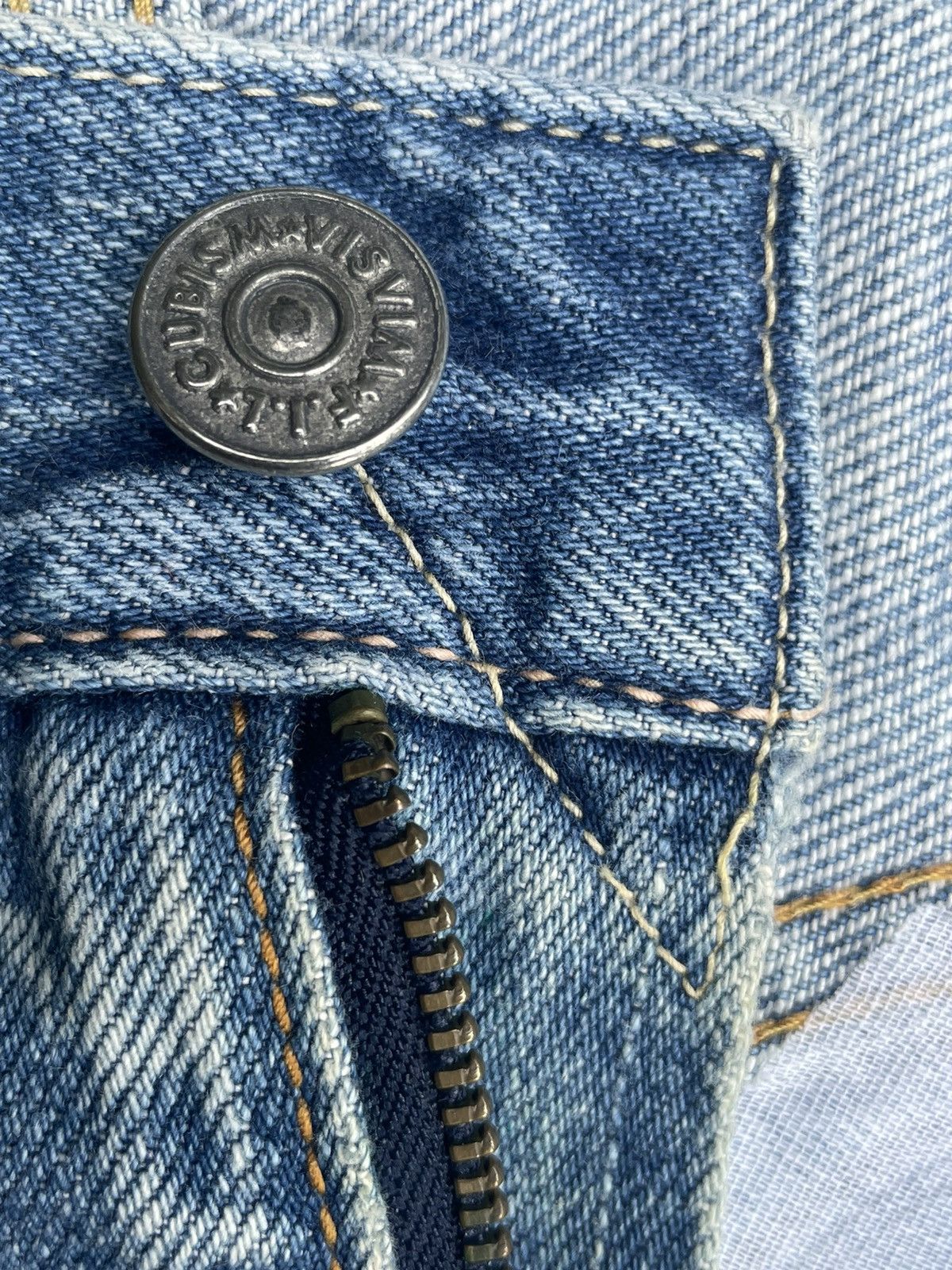 Visvim Vintage Visvim Selvedge Aging Distresed Rework Size US 33 - 21 Thumbnail