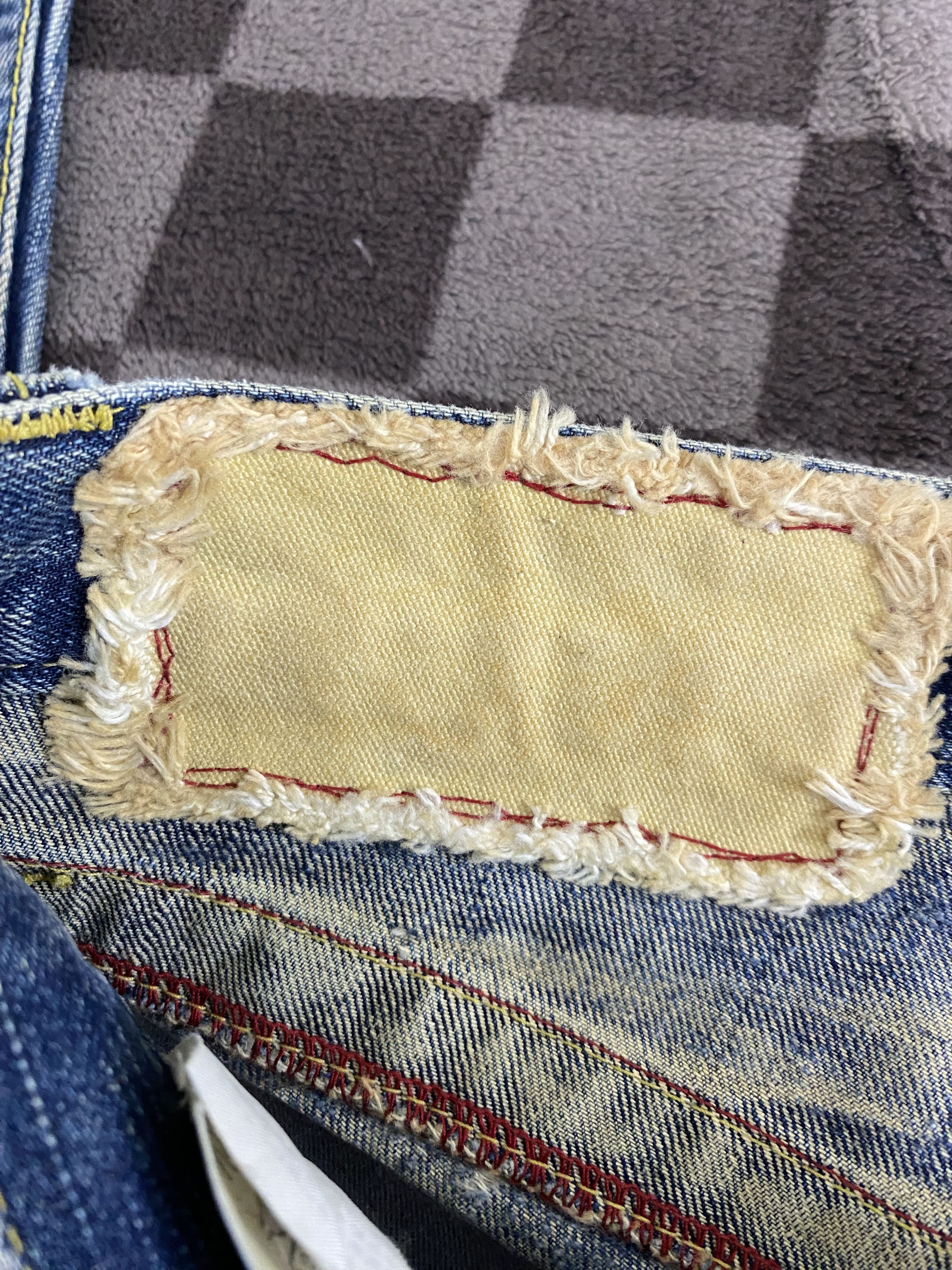 Japanese Brand Vintage Japanese Brand Blue Way Distress Denim Jean Size US 28 / EU 44 - 17 Thumbnail
