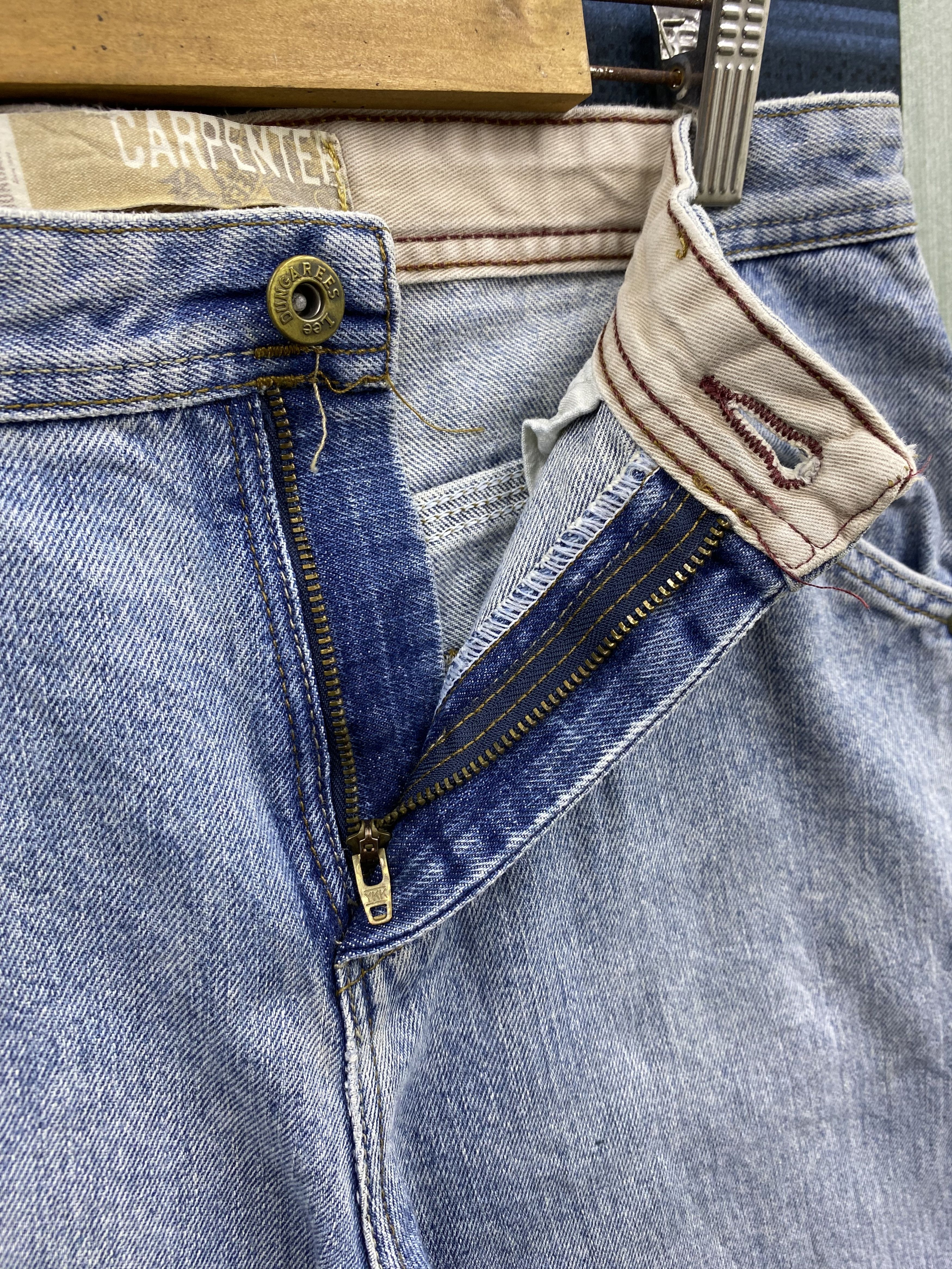 Lee Vintage Y2K Lee Dungarees Carpenter Denim Pant Size US 29 - 15 Thumbnail