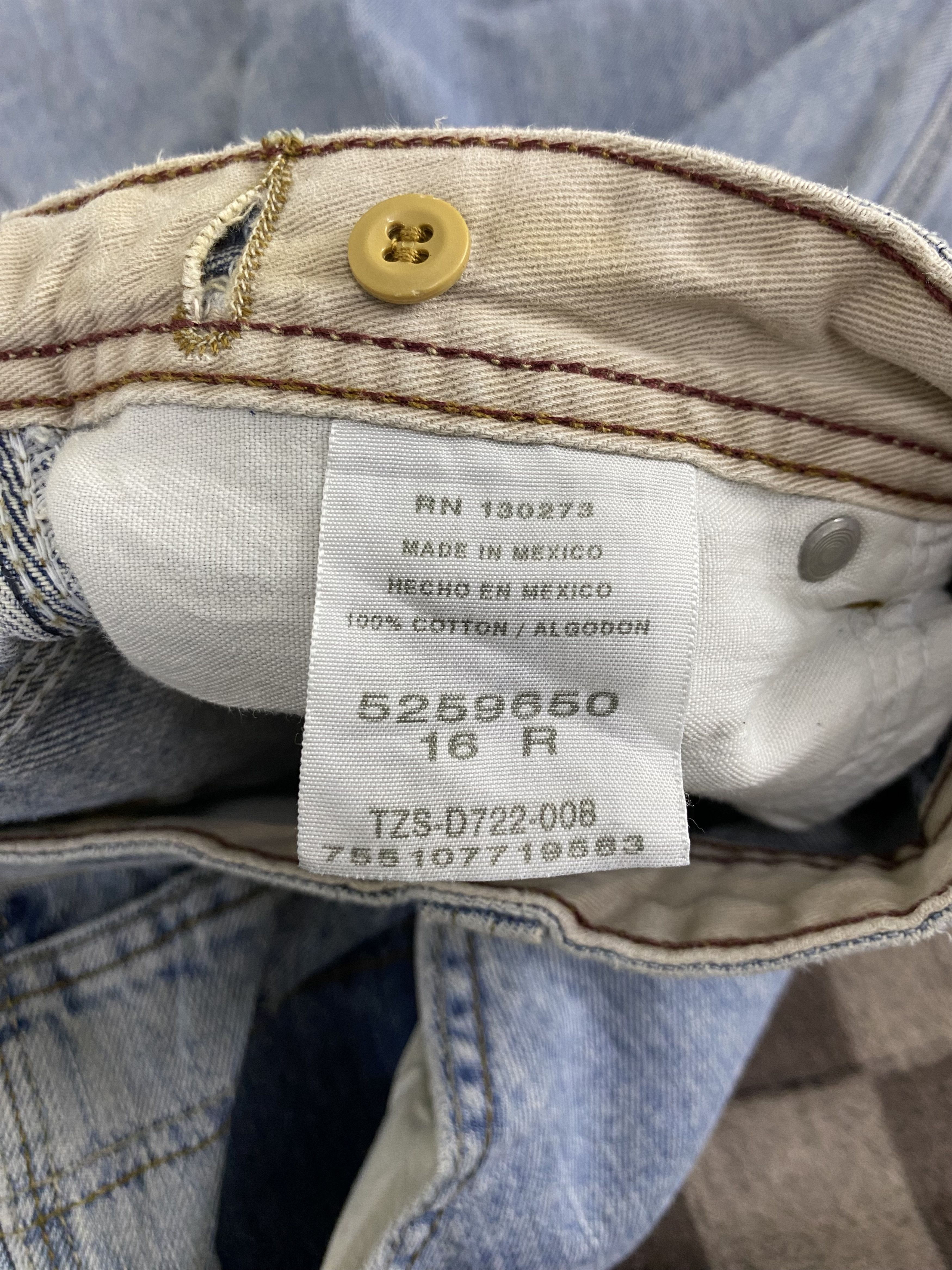 Lee Vintage Y2K Lee Dungarees Carpenter Denim Pant Size US 29 - 18 Thumbnail