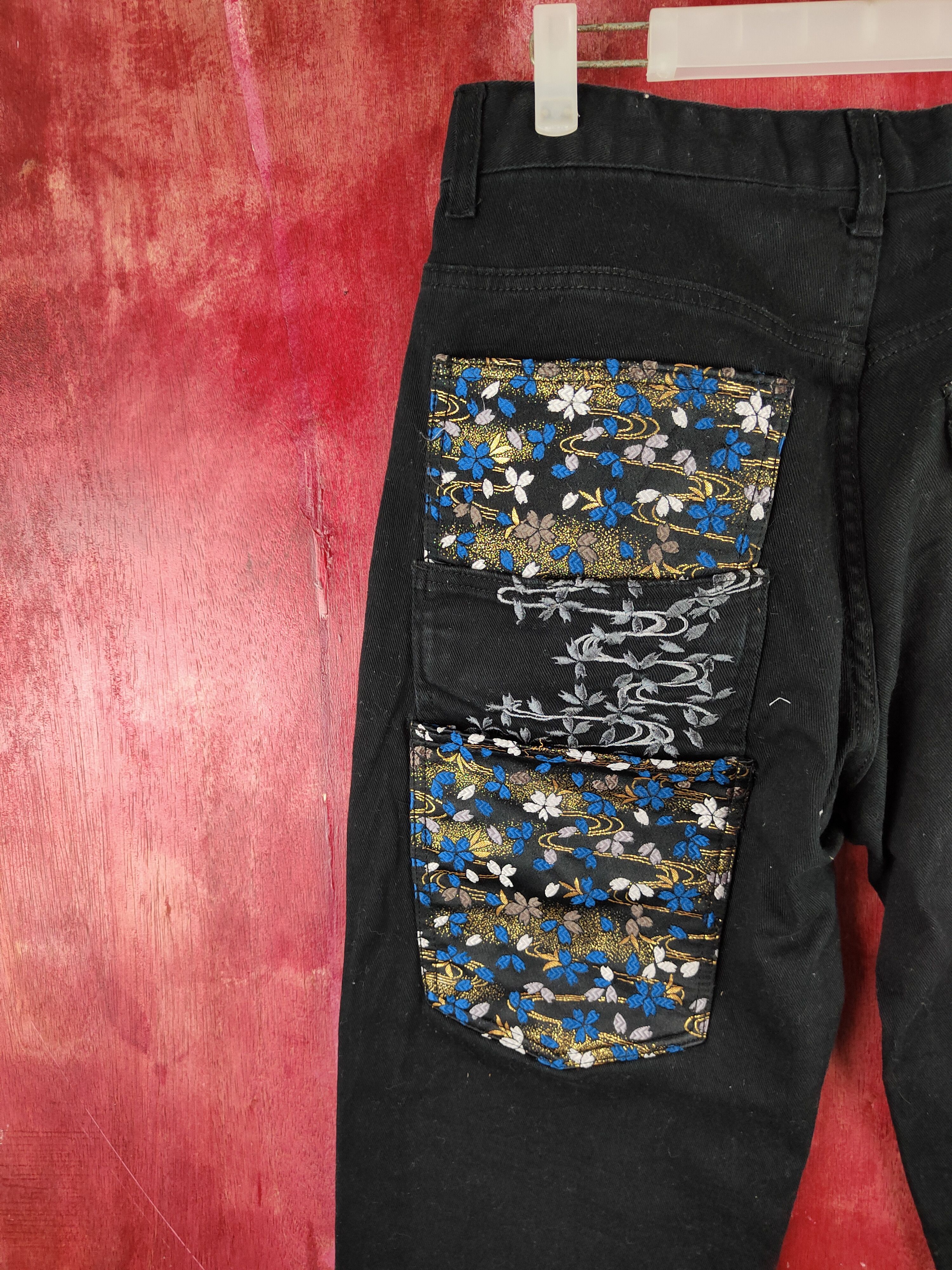 Japanese Brand Japan embroidered art Multipocket Casual pants #S1113DL Size US 32 / EU 48 - 2 Thumbnail