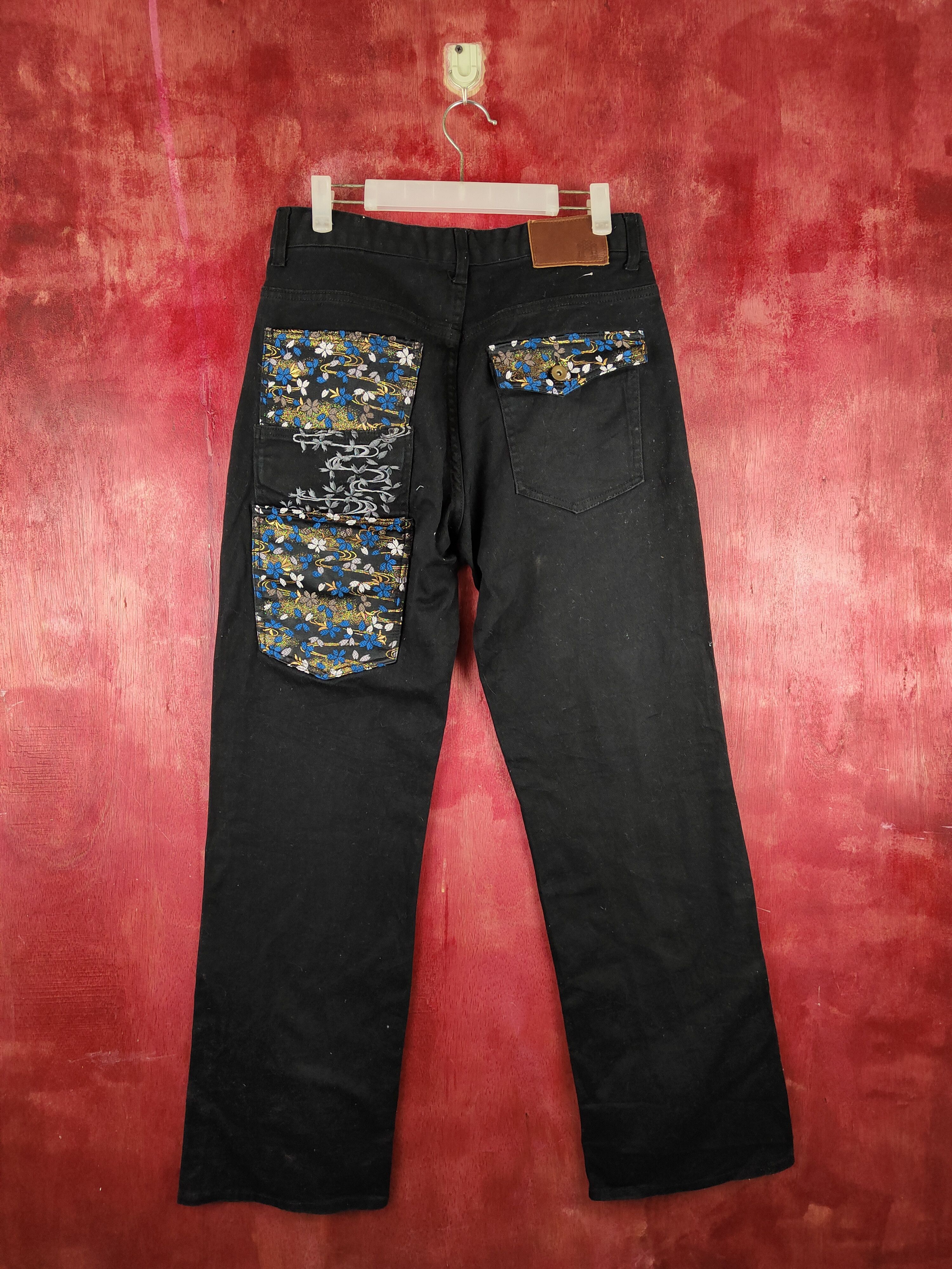Japanese Brand Japan embroidered art Multipocket Casual pants #S1113DL Size US 32 / EU 48 - 1 Thumbnail