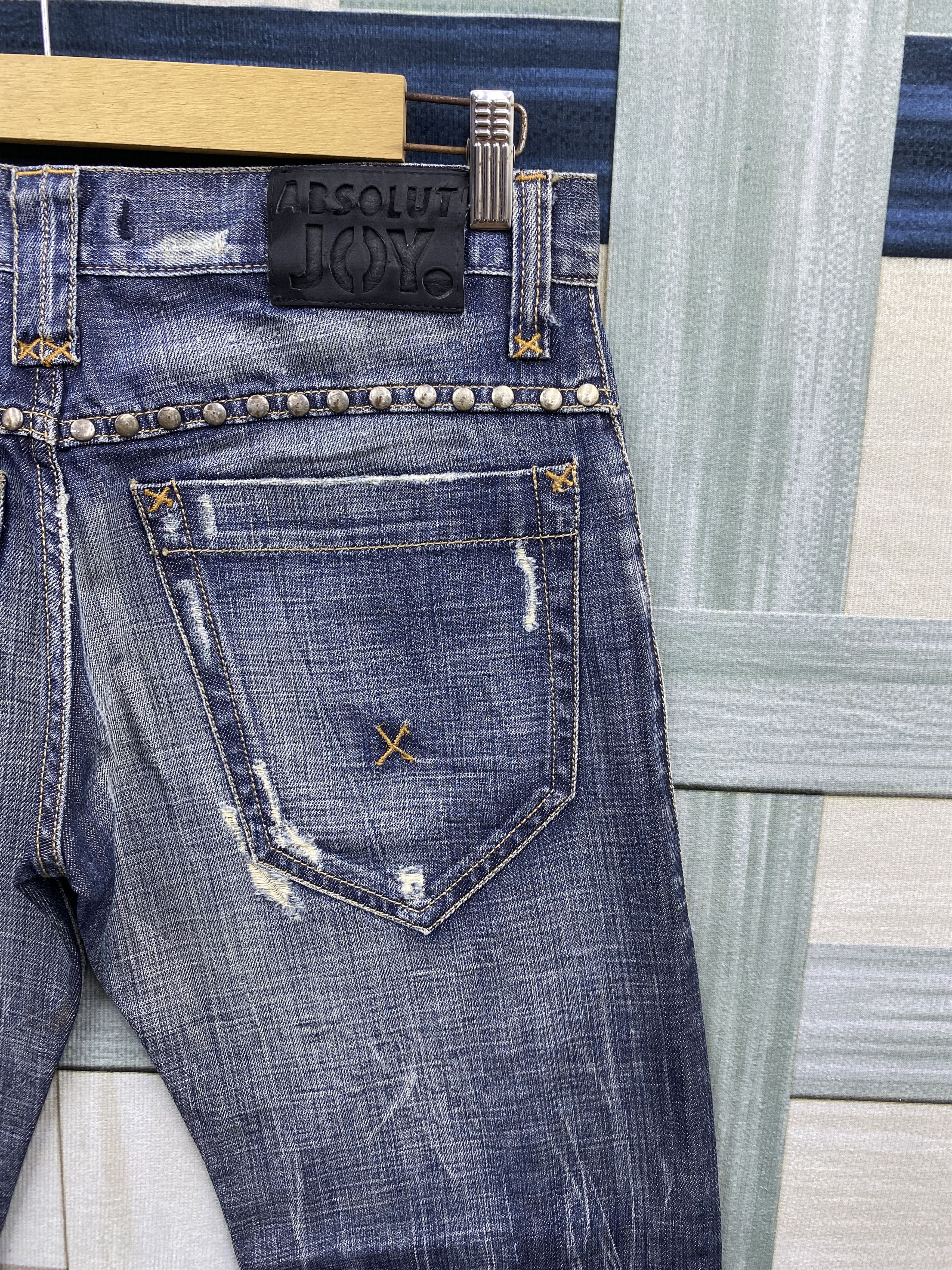Absolut Joy Vintage Absolut Joy Patches Distress Style Denim Jean Size US 31 - 9 Thumbnail