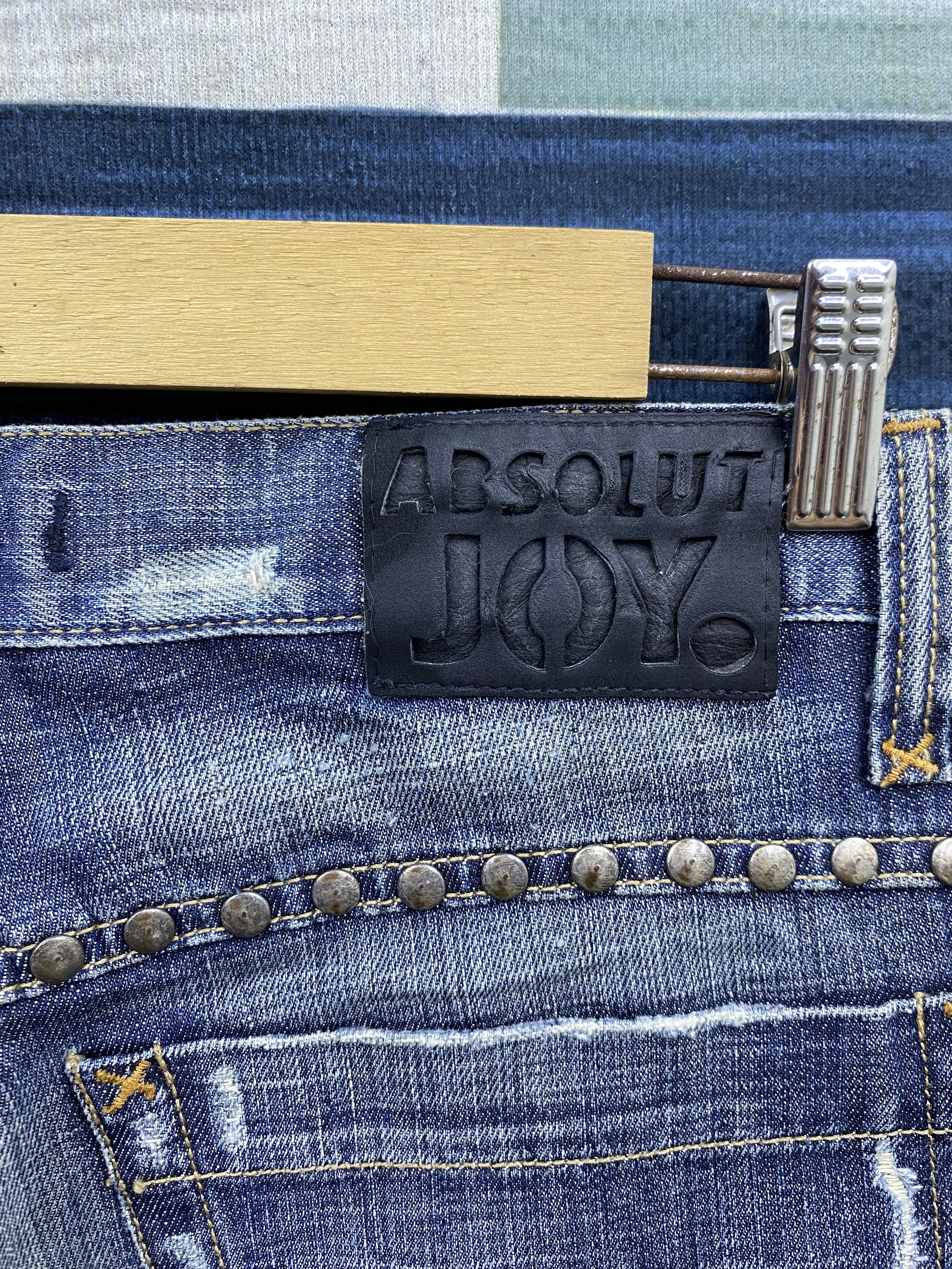 Absolut Joy Vintage Absolut Joy Patches Distress Style Denim Jean Size US 31 - 5 Thumbnail