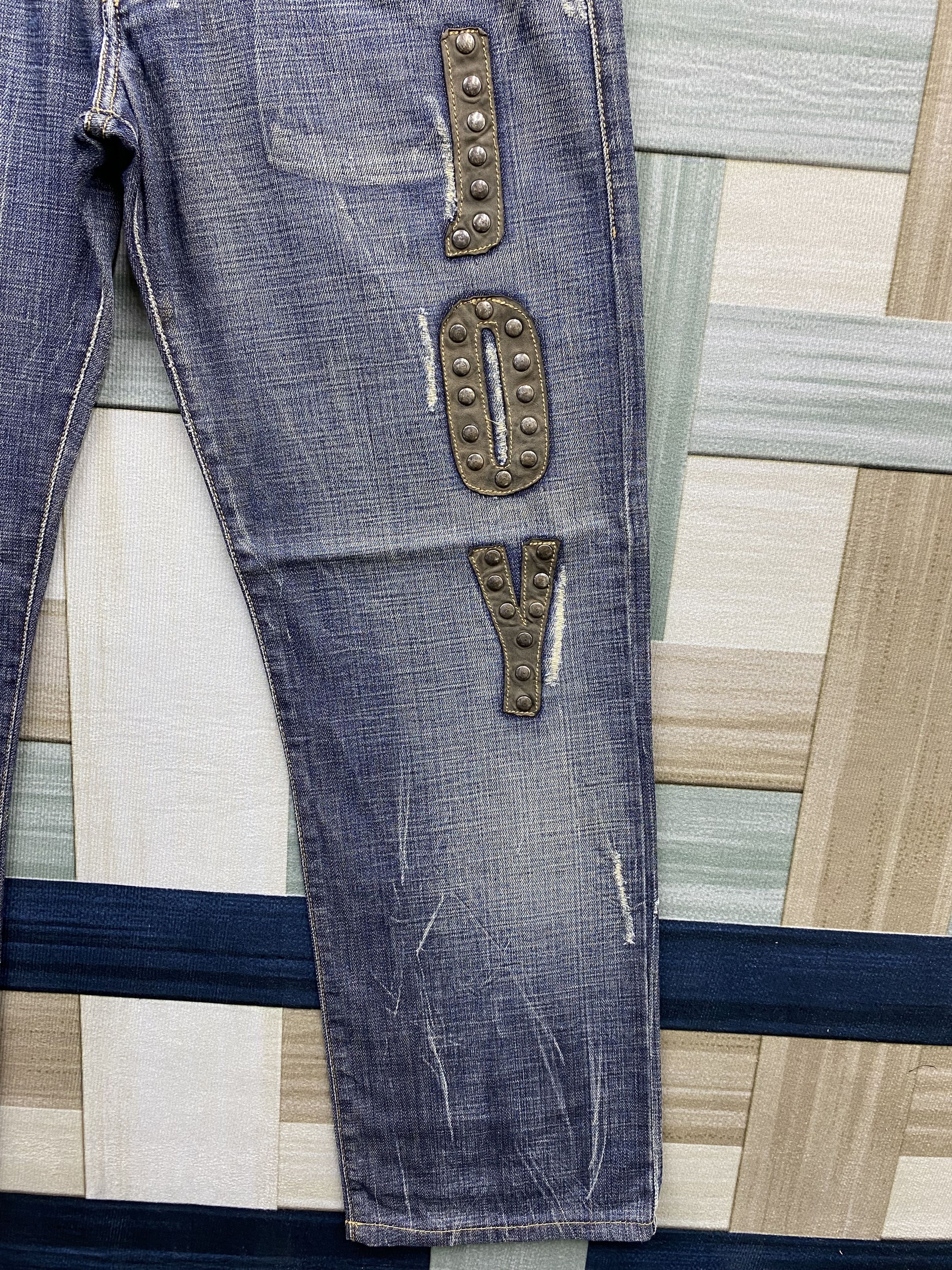 Absolut Joy Vintage Absolut Joy Patches Distress Style Denim Jean Size US 31 - 11 Thumbnail