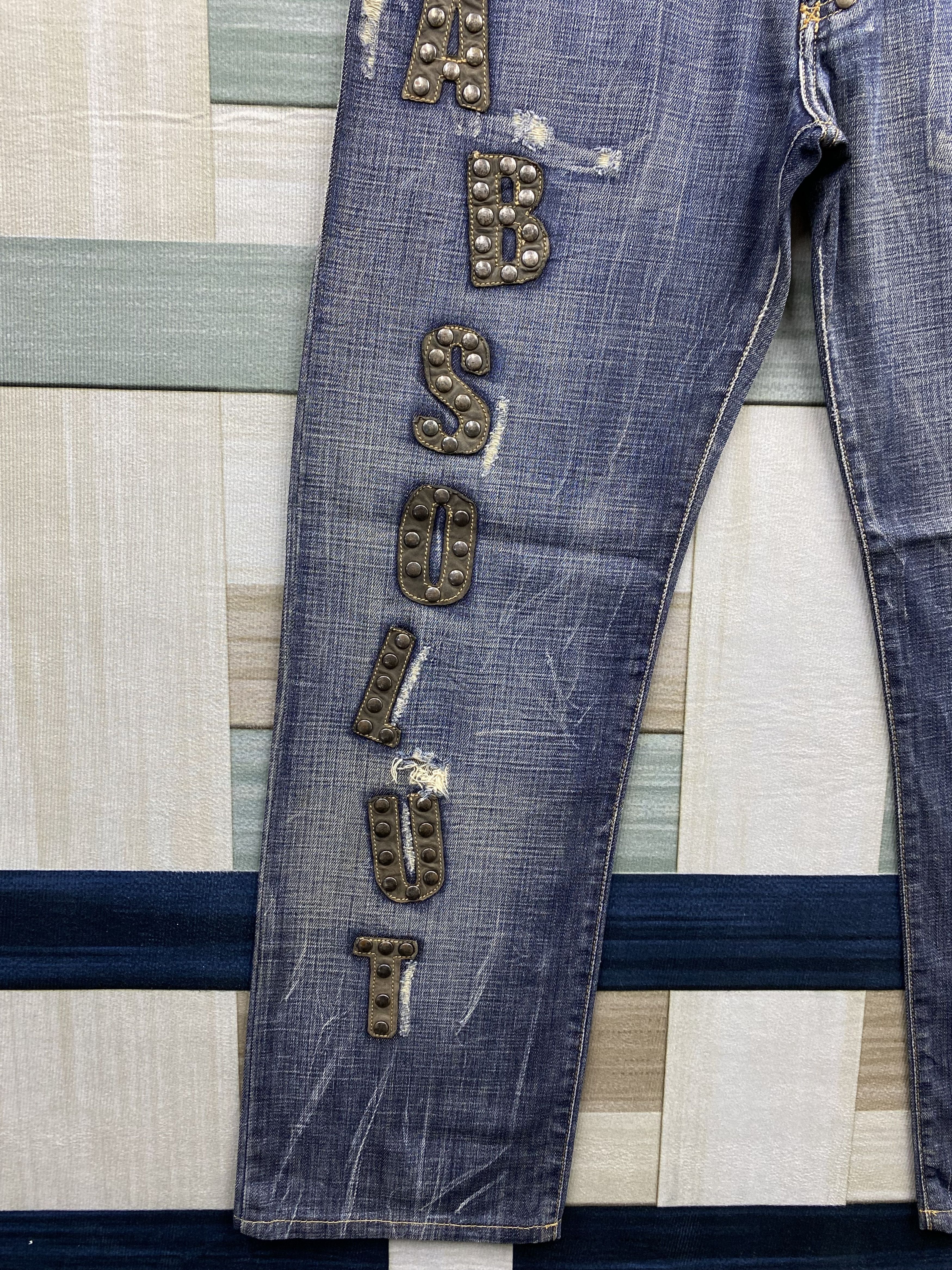 Absolut Joy Vintage Absolut Joy Patches Distress Style Denim Jean Size US 31 - 10 Thumbnail