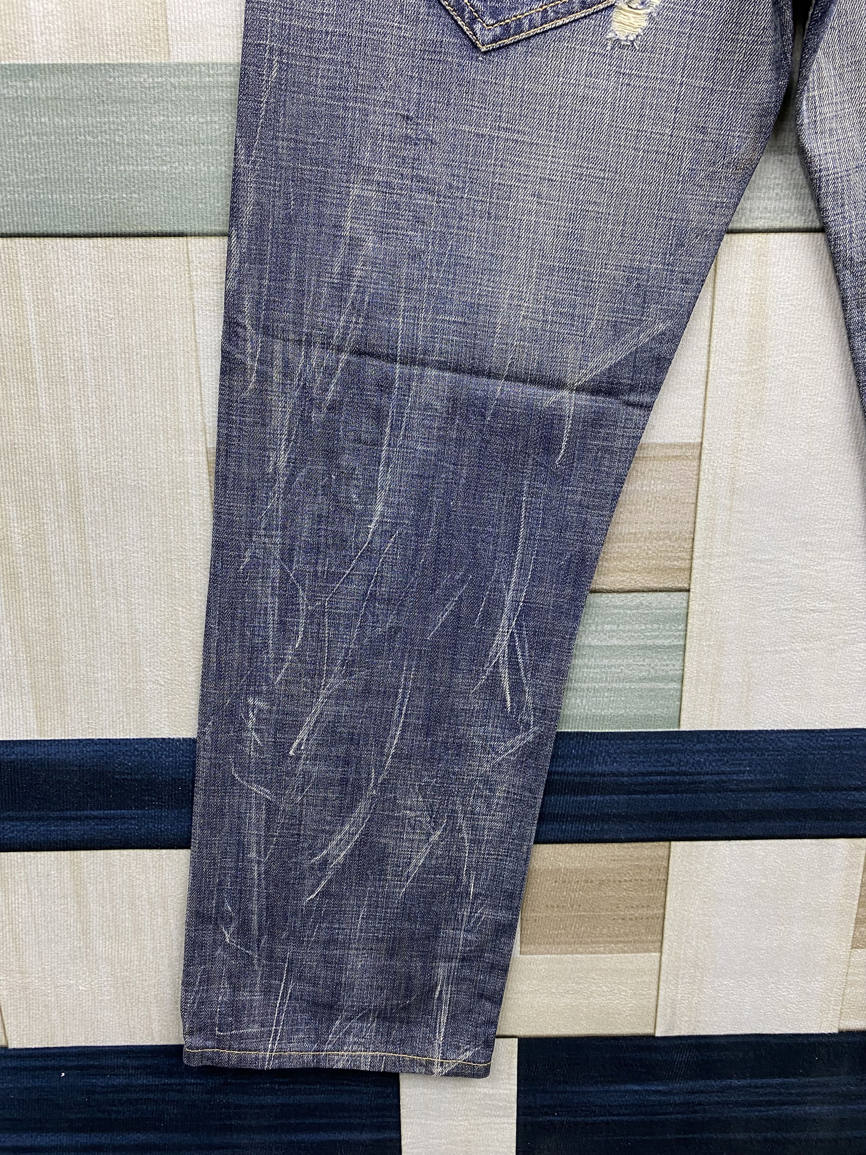Absolut Joy Vintage Absolut Joy Patches Distress Style Denim Jean Size US 31 - 12 Thumbnail