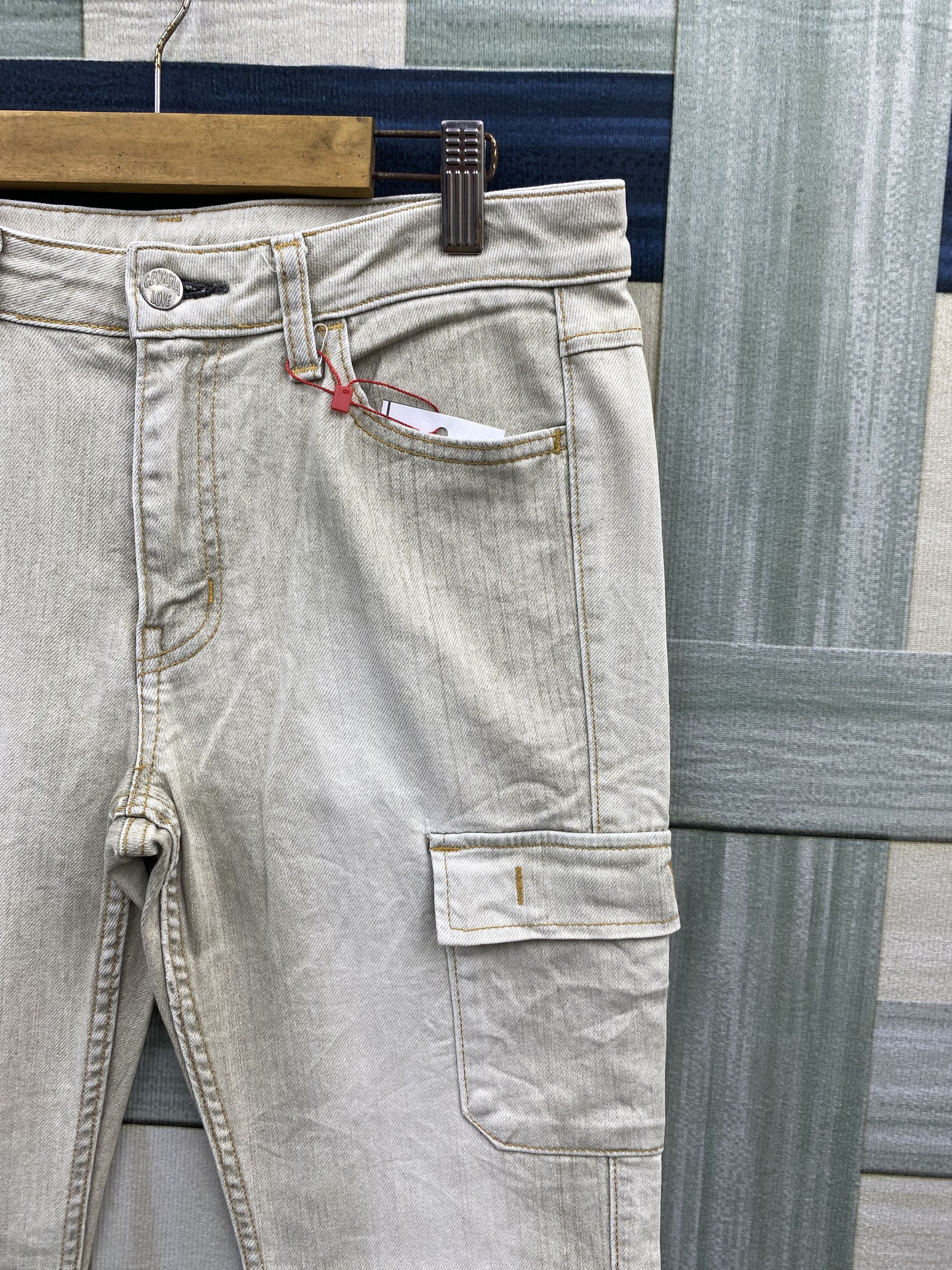 Japanese Brand × Vintage Vintage Japanese Brand Georgia Love Flare Denim Jean Size US 31 - 6 Thumbnail