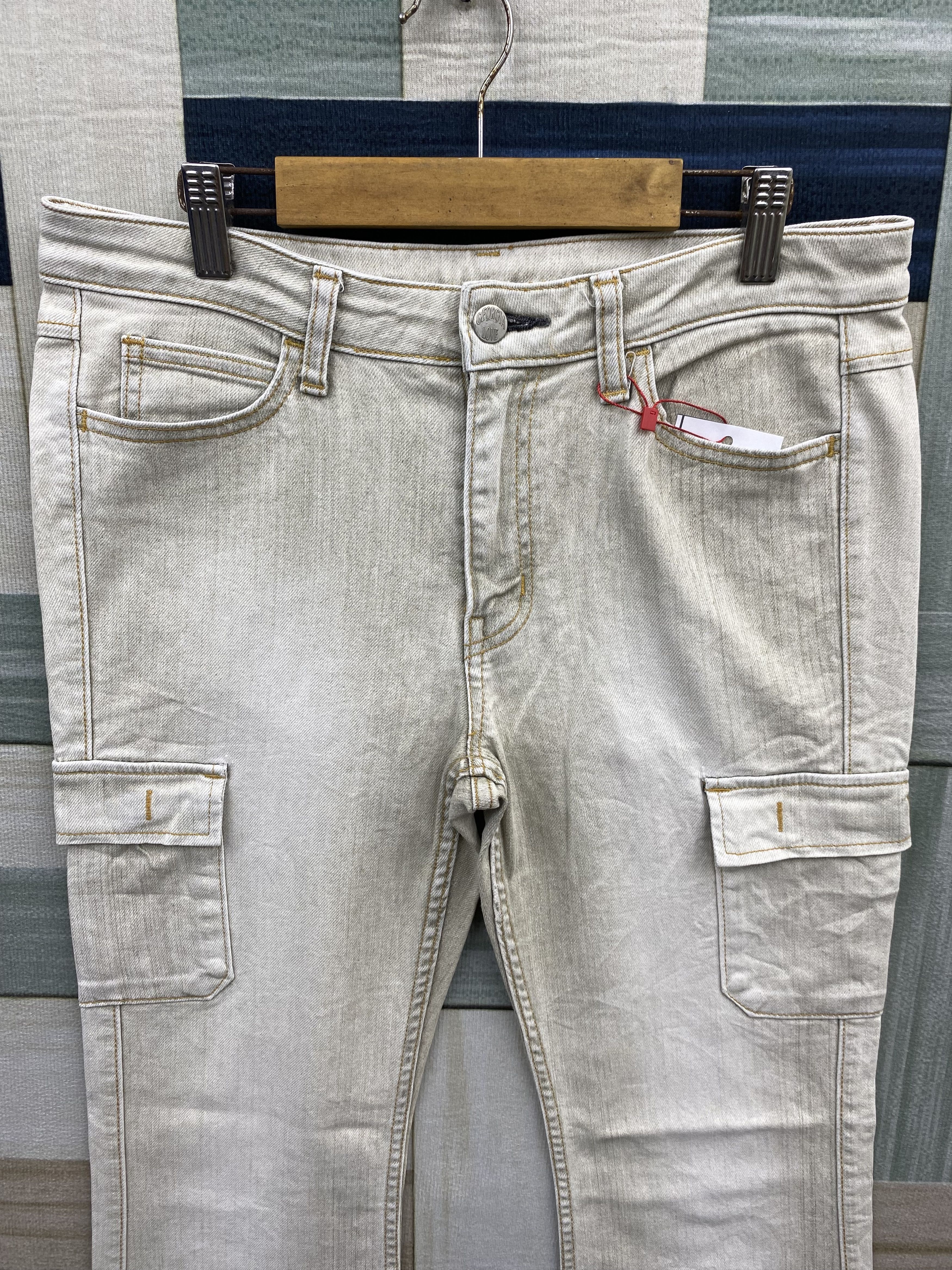 Japanese Brand × Vintage Vintage Japanese Brand Georgia Love Flare Denim Jean Size US 31 - 3 Thumbnail