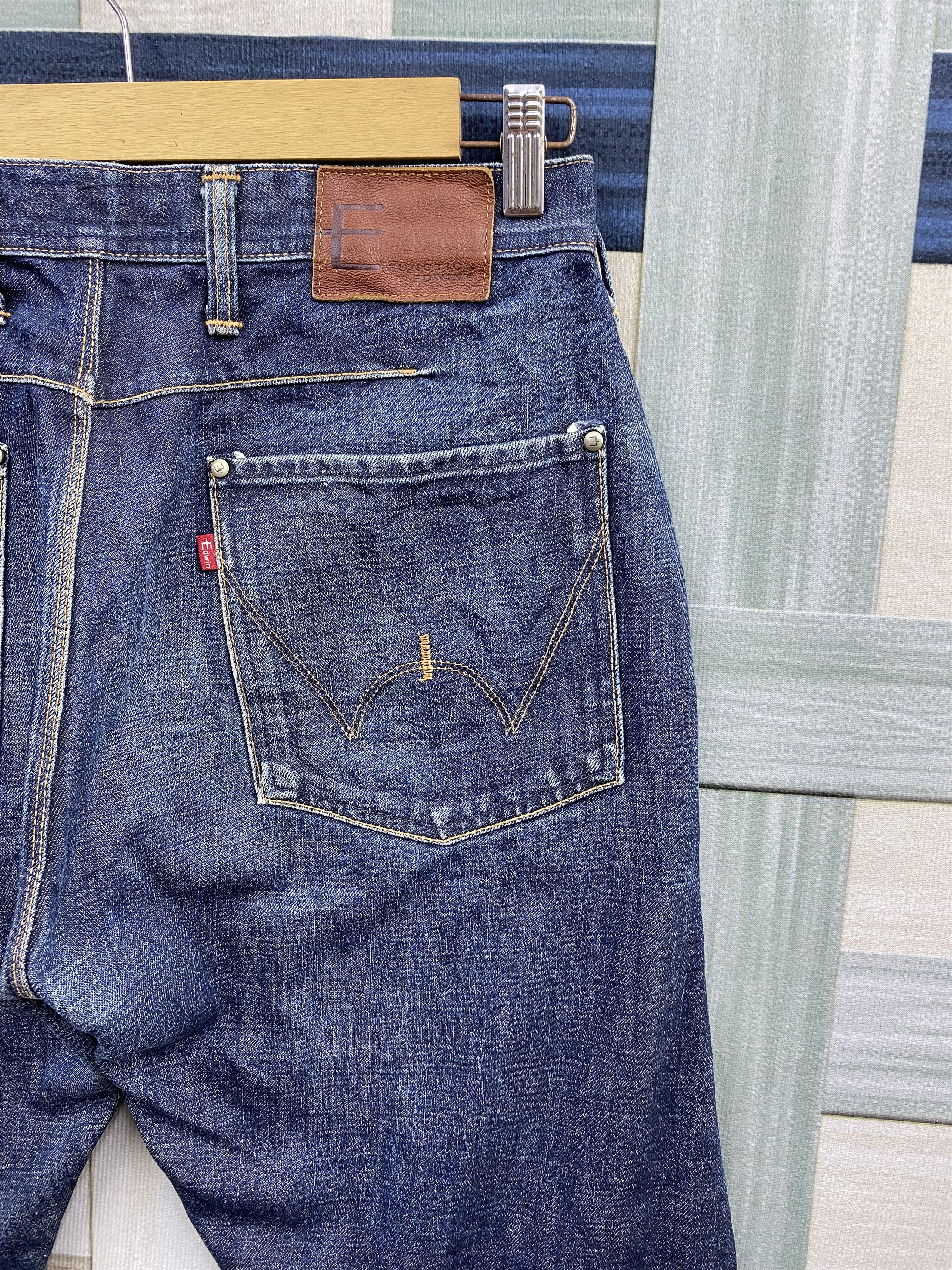 Edwin Japanese Brand Edwin E Function Denim Jean Pant Size US 33 - 9 Thumbnail