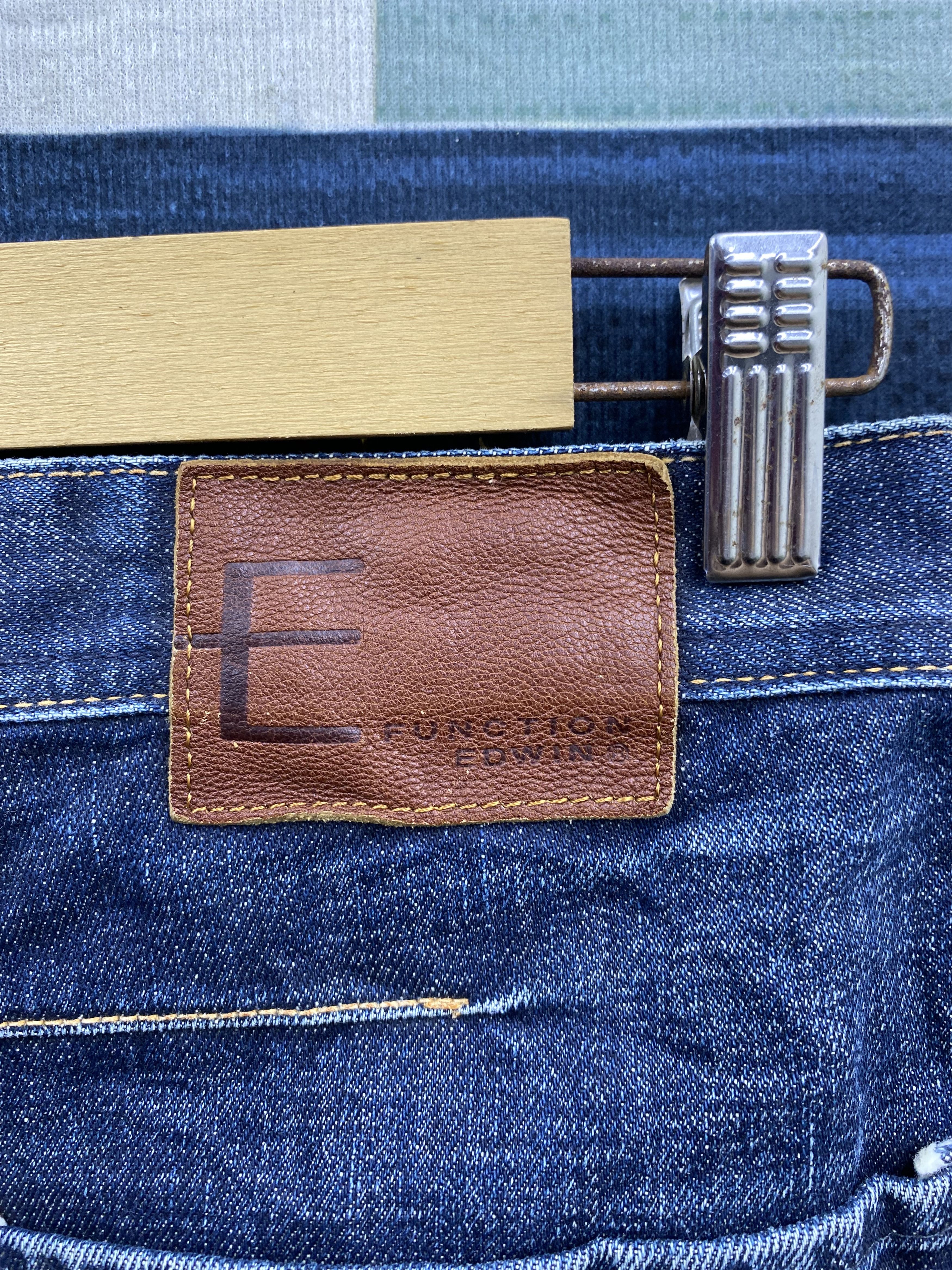 Edwin Japanese Brand Edwin E Function Denim Jean Pant Size US 33 - 5 Thumbnail